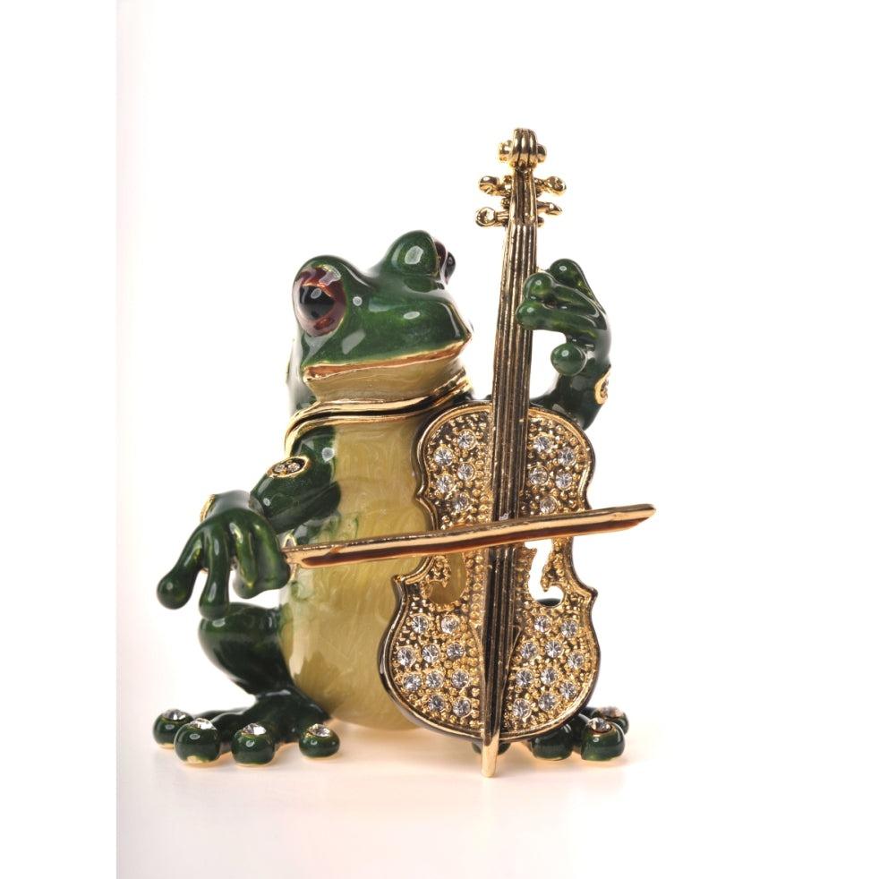 Keren Kopal Frog Playing Chello