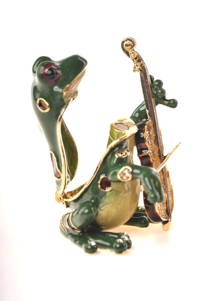 Keren Kopal Frog Playing Chello