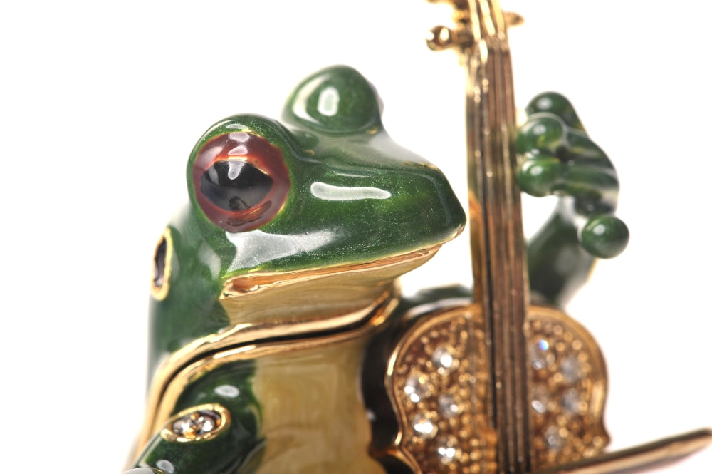 Keren Kopal Frog Playing Chello