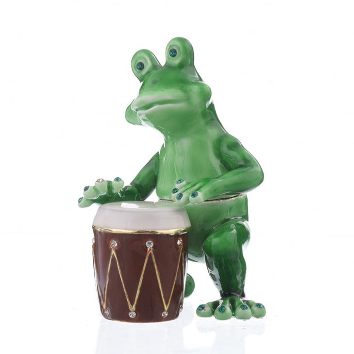 Keren Kopal Frog Playing Drums