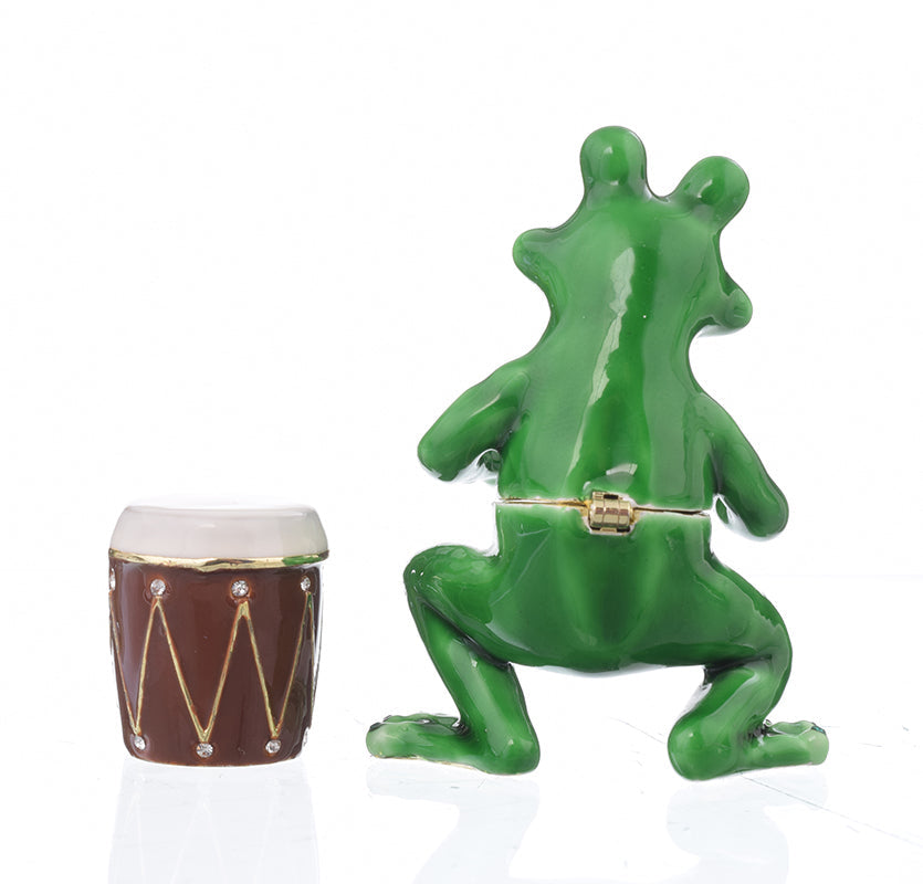 Keren Kopal Frog Playing Drums