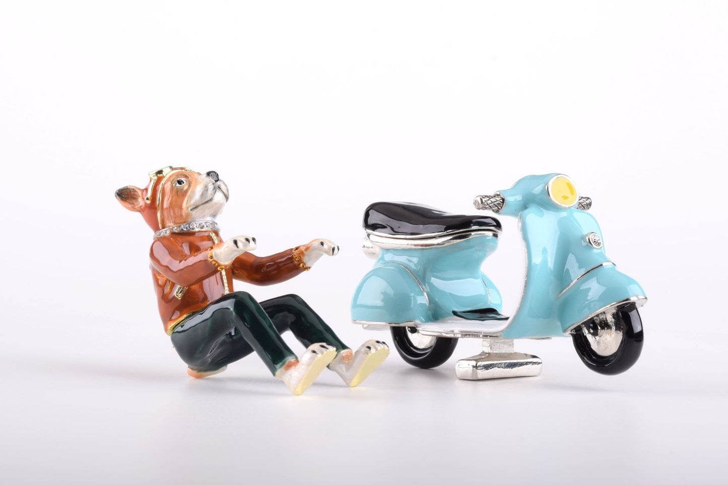Keren Kopal Dog riding a Vespa bike Limited Edition 1 of 250