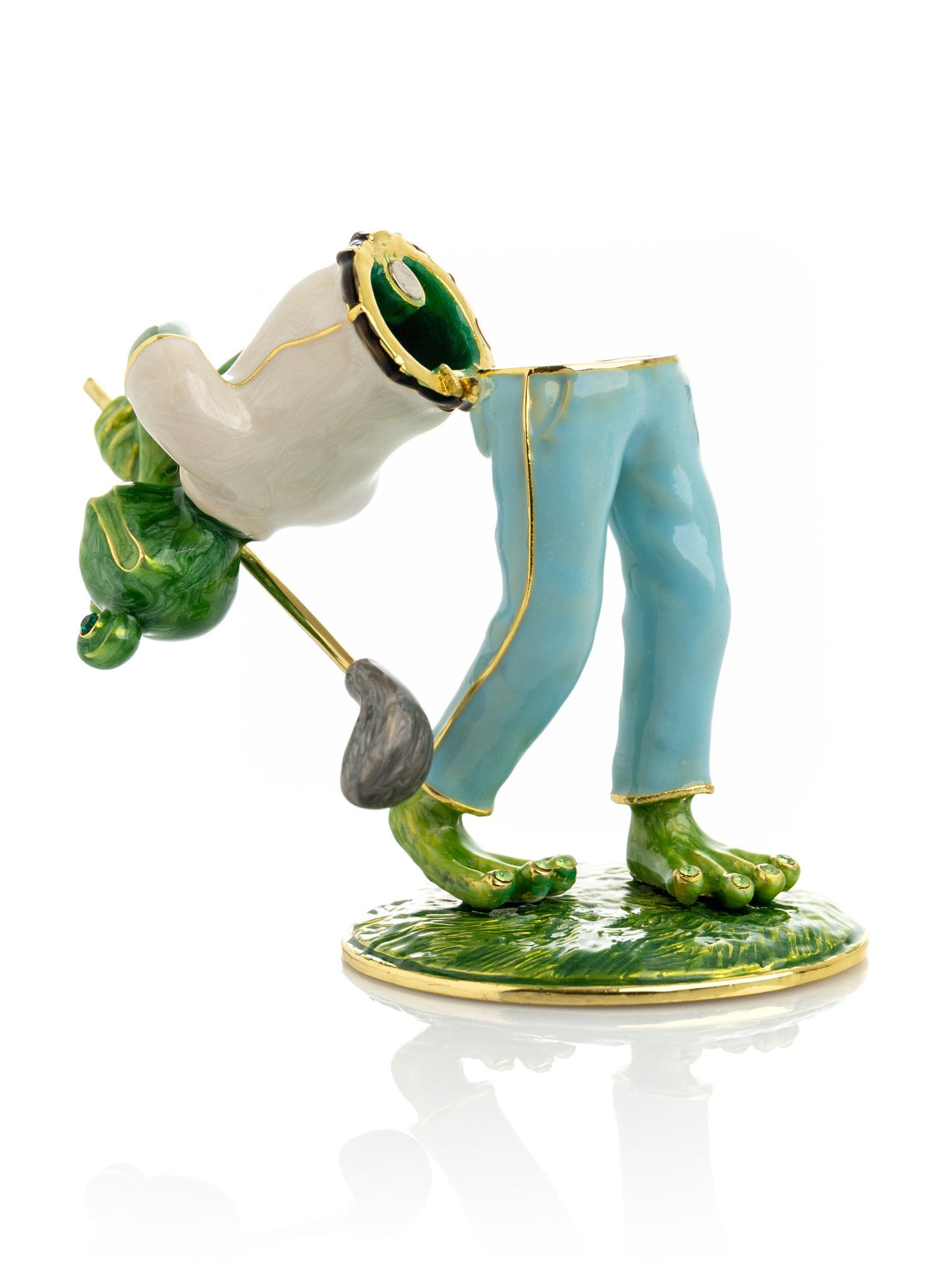 Keren Kopal Frog Playing Golf