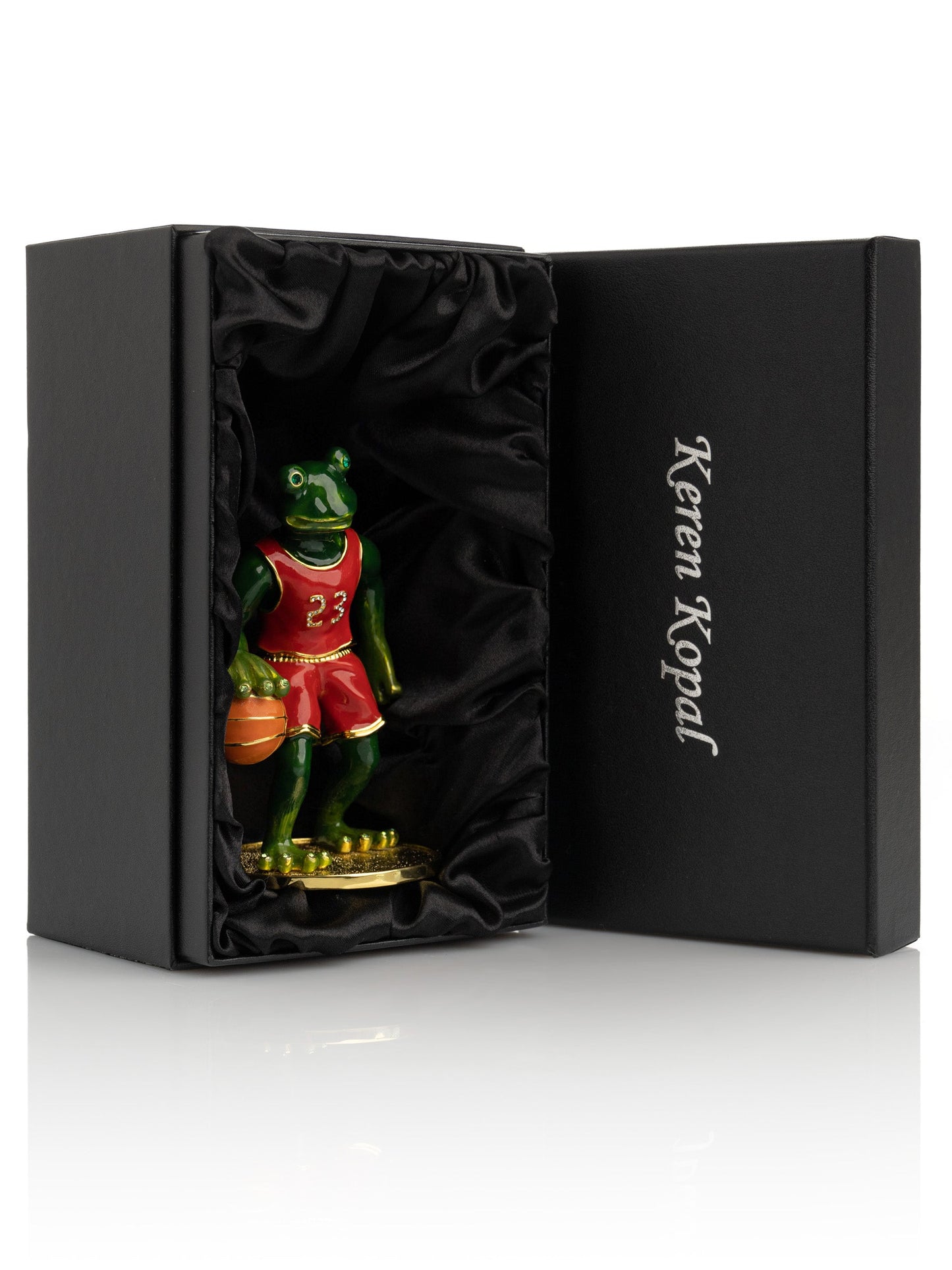 Keren Kopal Frog Playing Basketball