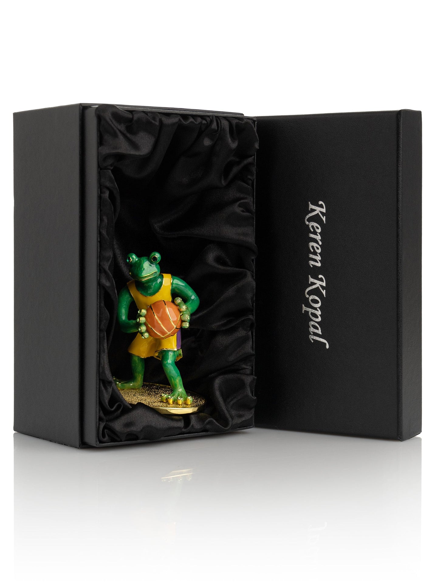 Keren Kopal Frog Playing Basketball