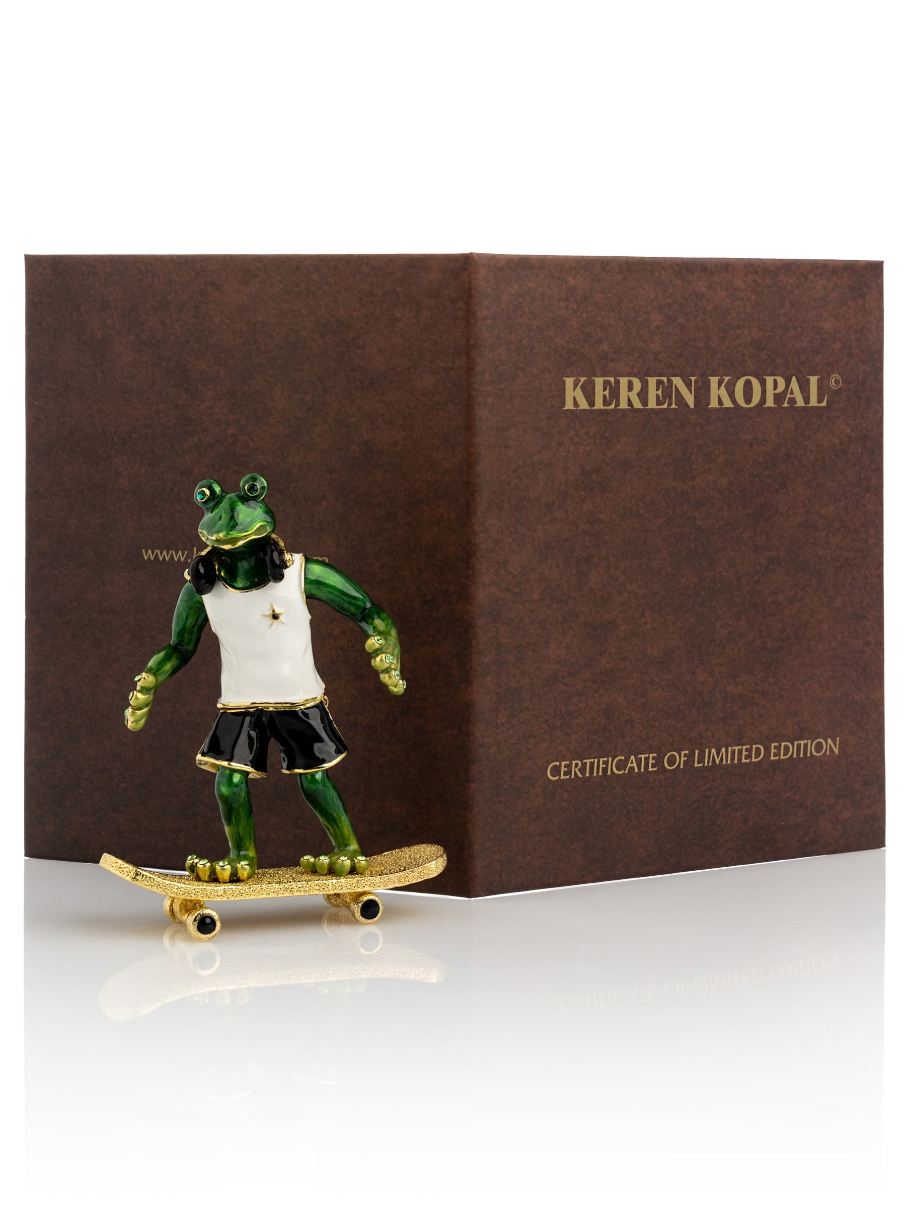 Keren Kopal Skateboarding Frog