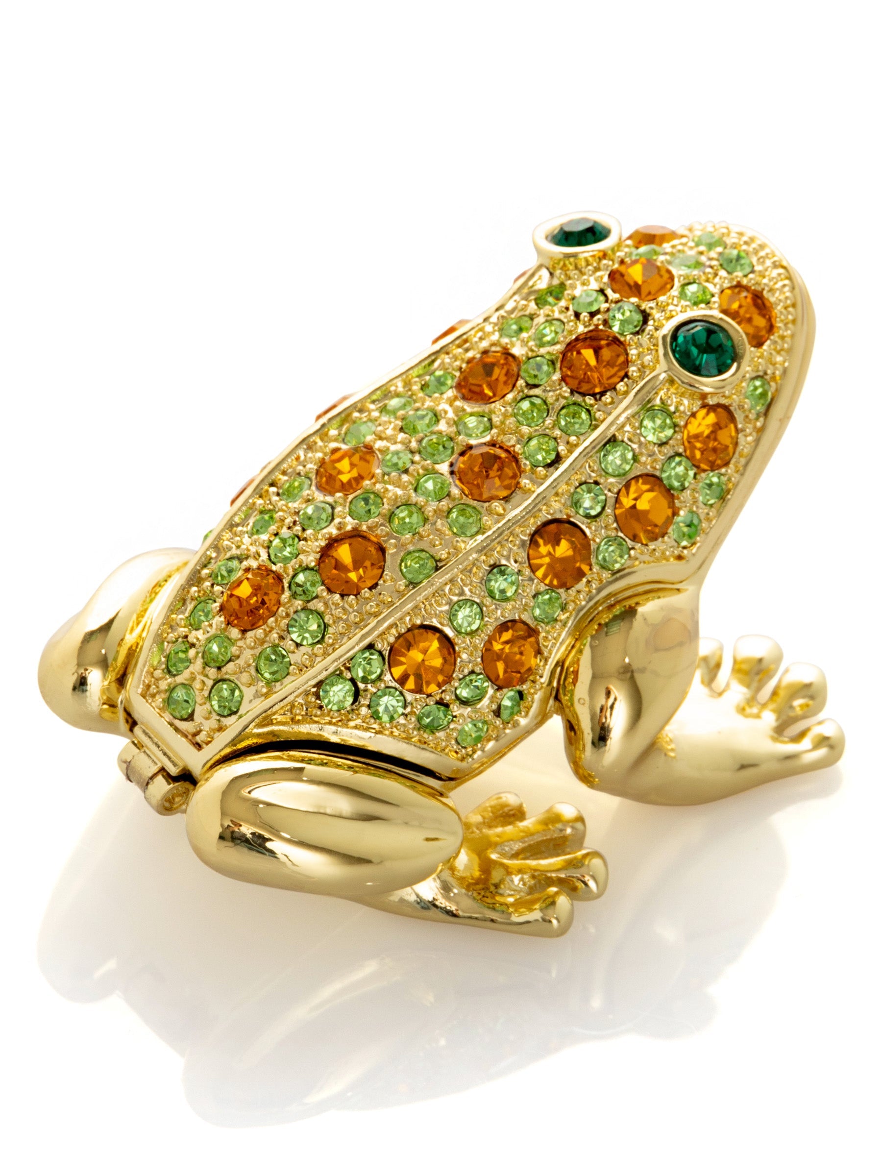 Keren Kopal Gold & Green Frog