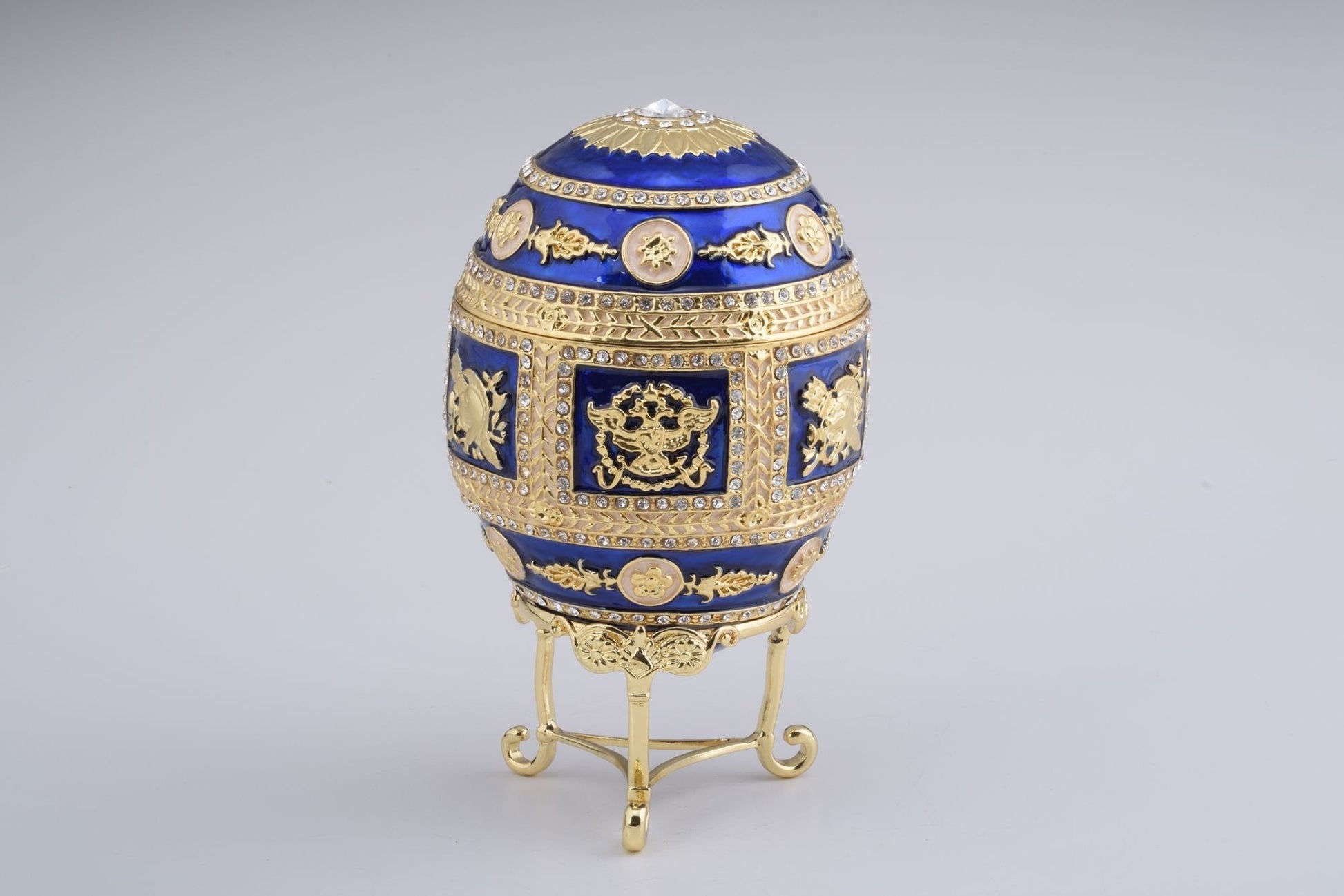 Keren Kopal Golden Blue Faberge Egg