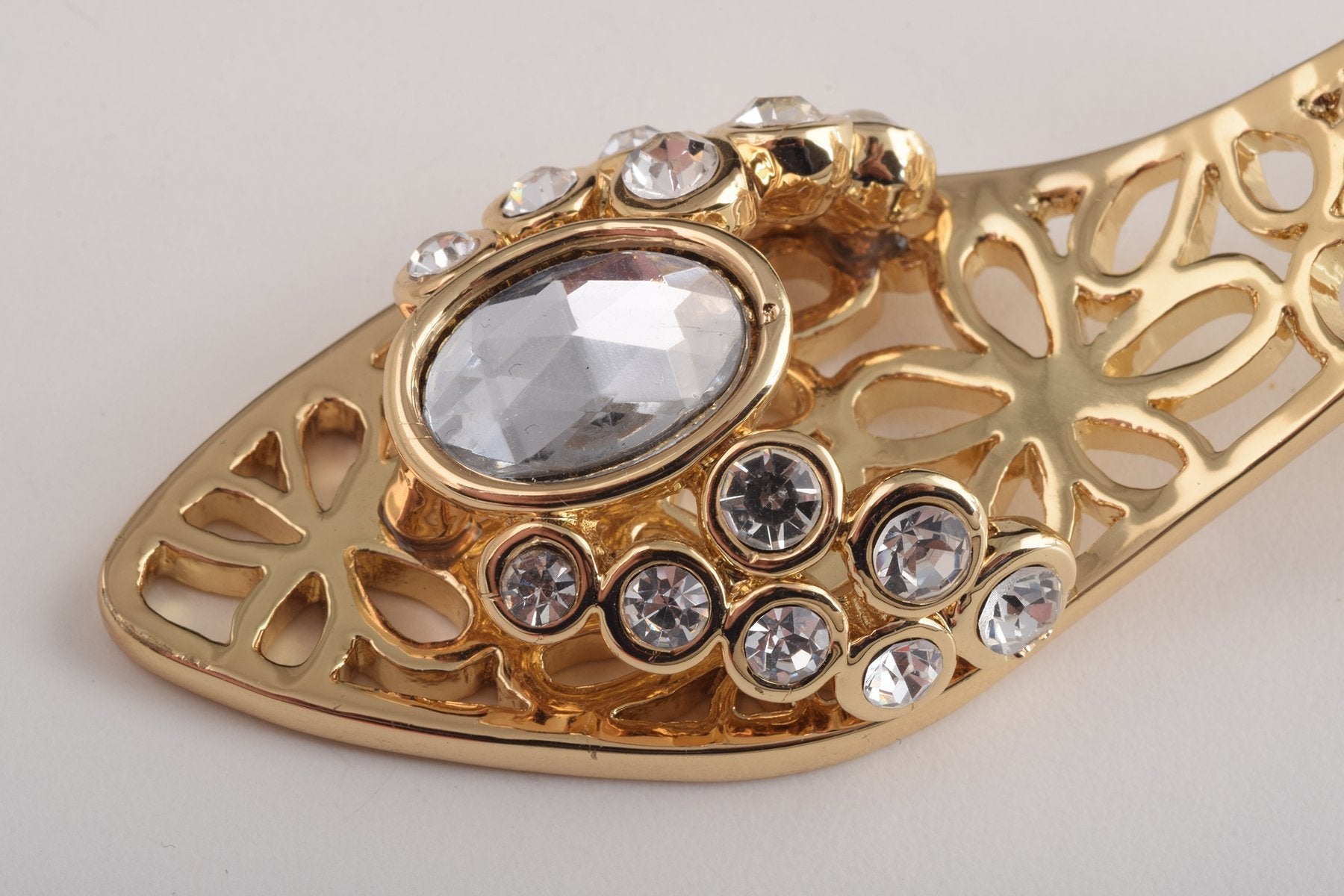 Keren Kopal Golden High Heel Shoe