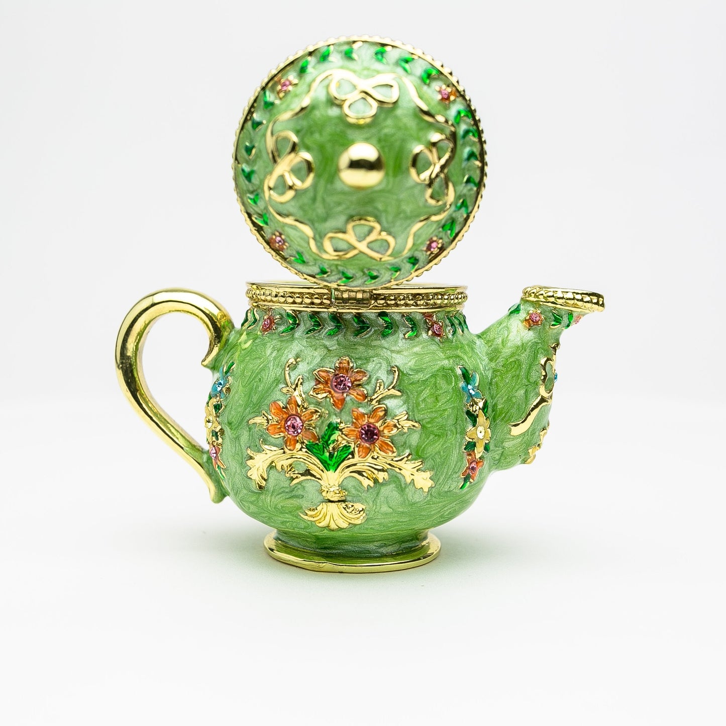 Keren Kopal Green Teapot