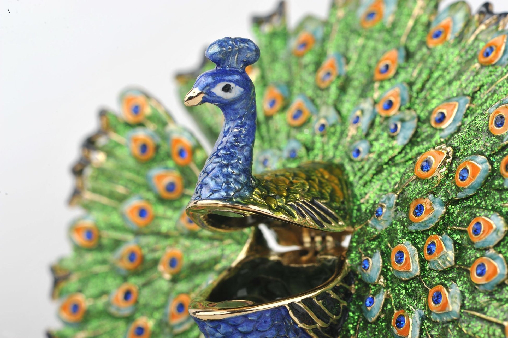 Keren Kopal Green & Blue Peacock