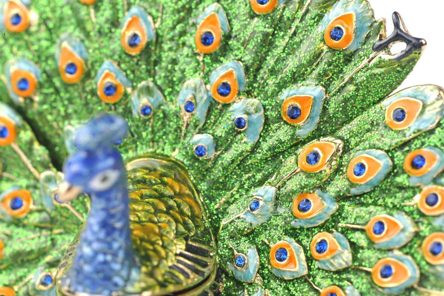 Keren Kopal Green & Blue Peacock