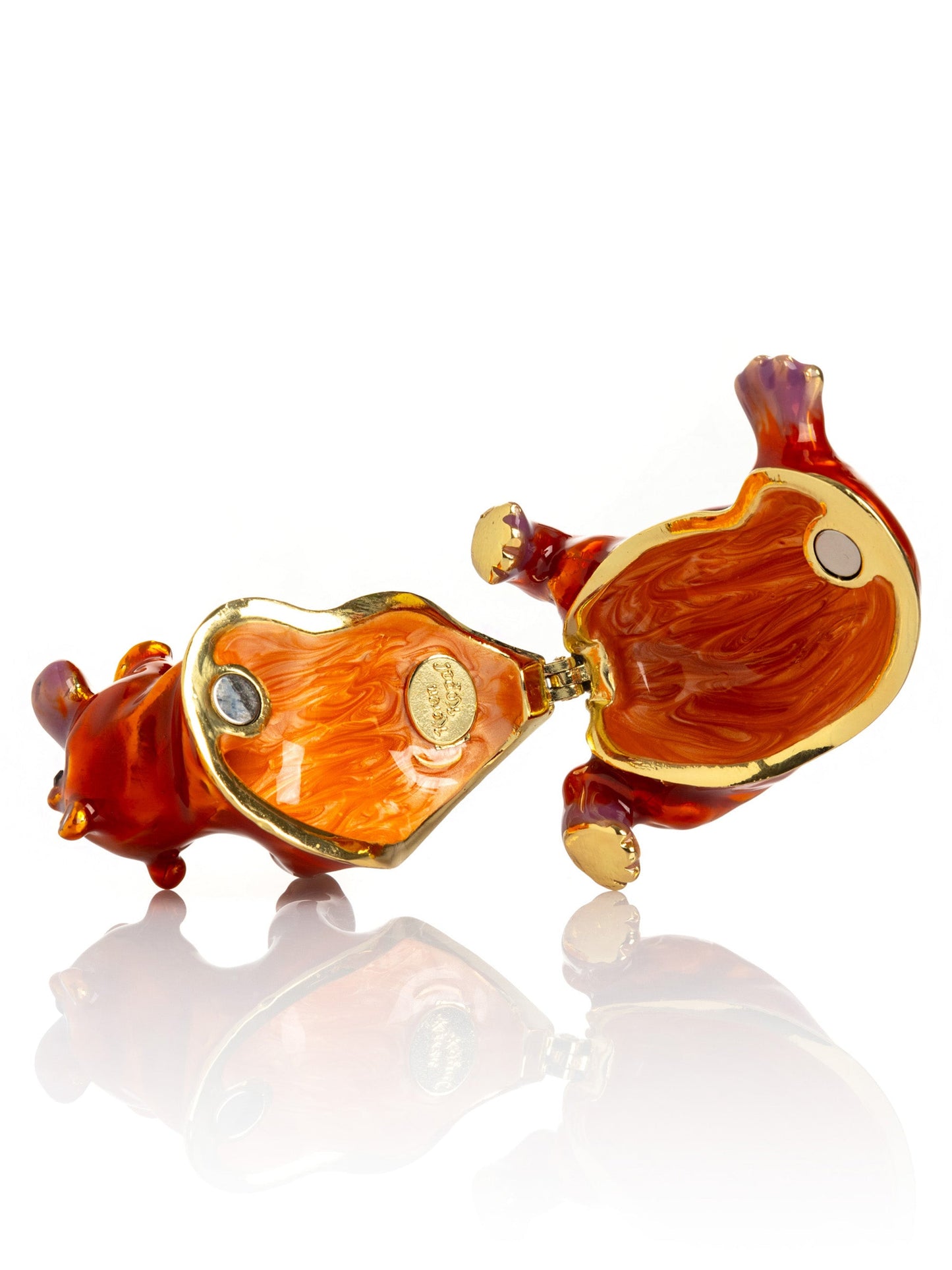 Keren Kopal Happy Hippo Laying on His Back