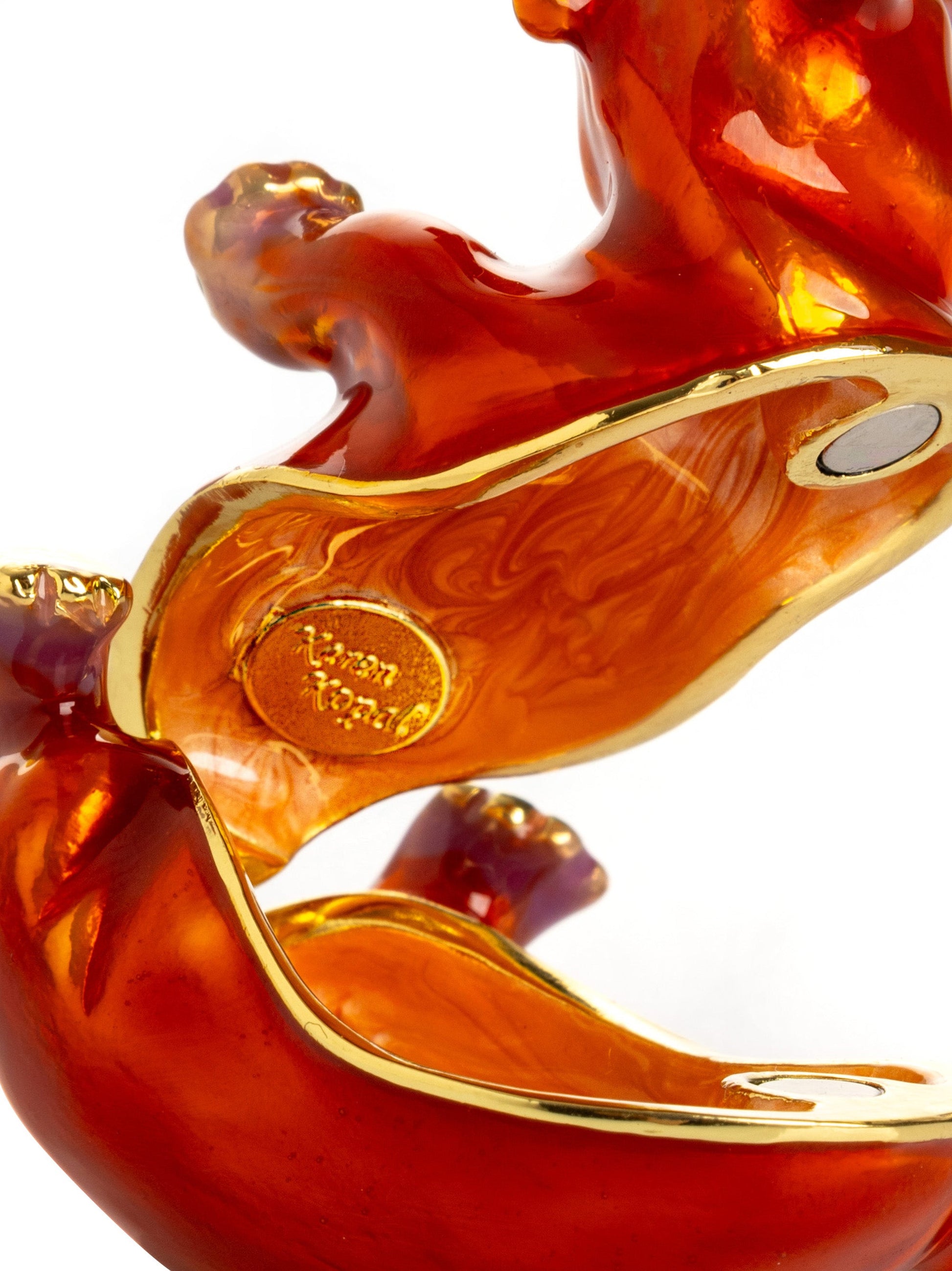 Keren Kopal Happy Hippo Laying on His Back