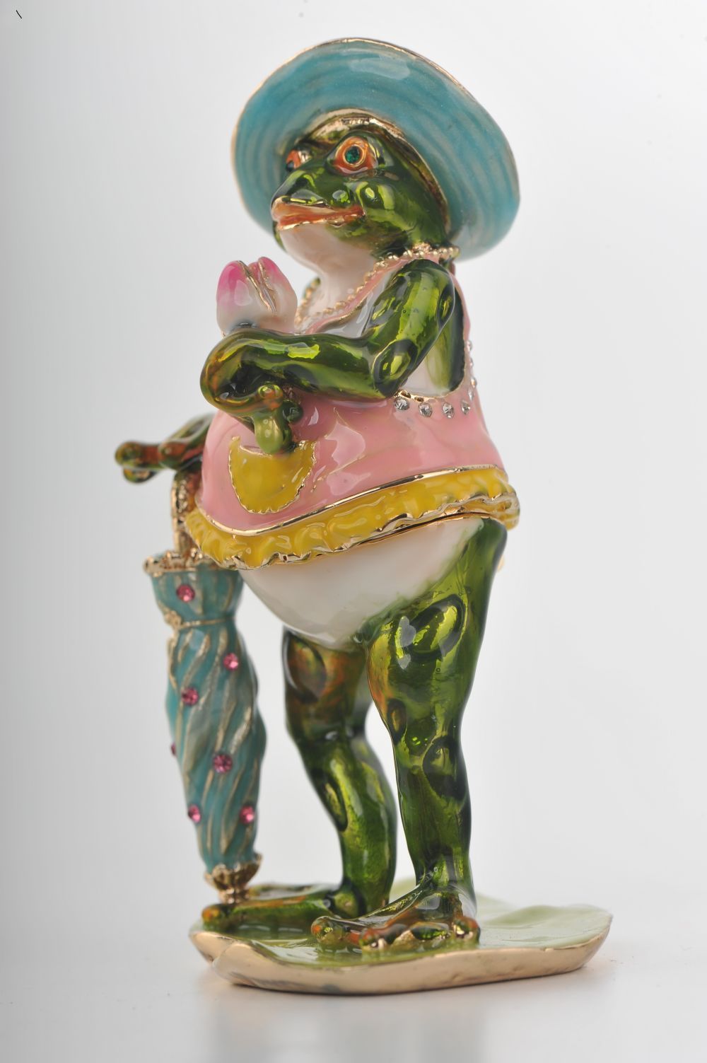 Keren Kopal Lady Frog in a Pink Dress