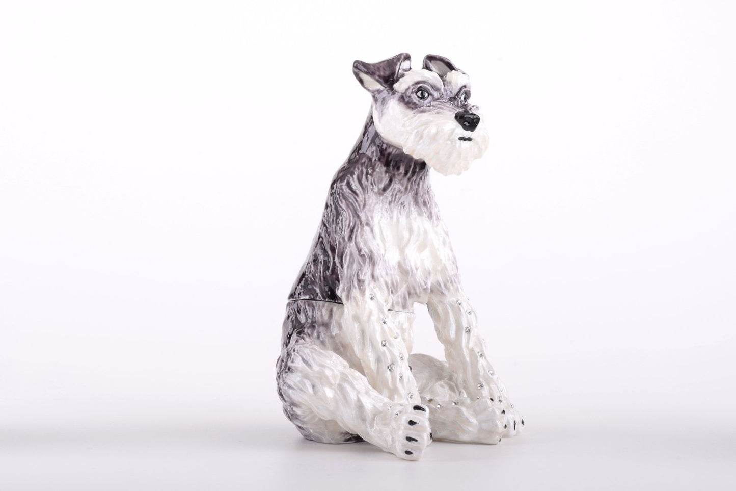 Keren Kopal Large white & Black Dog Limited Edition 1 of 250