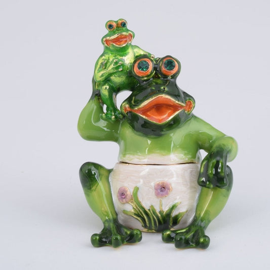 Mother Frog and Baby Frog - Exquisite Decor