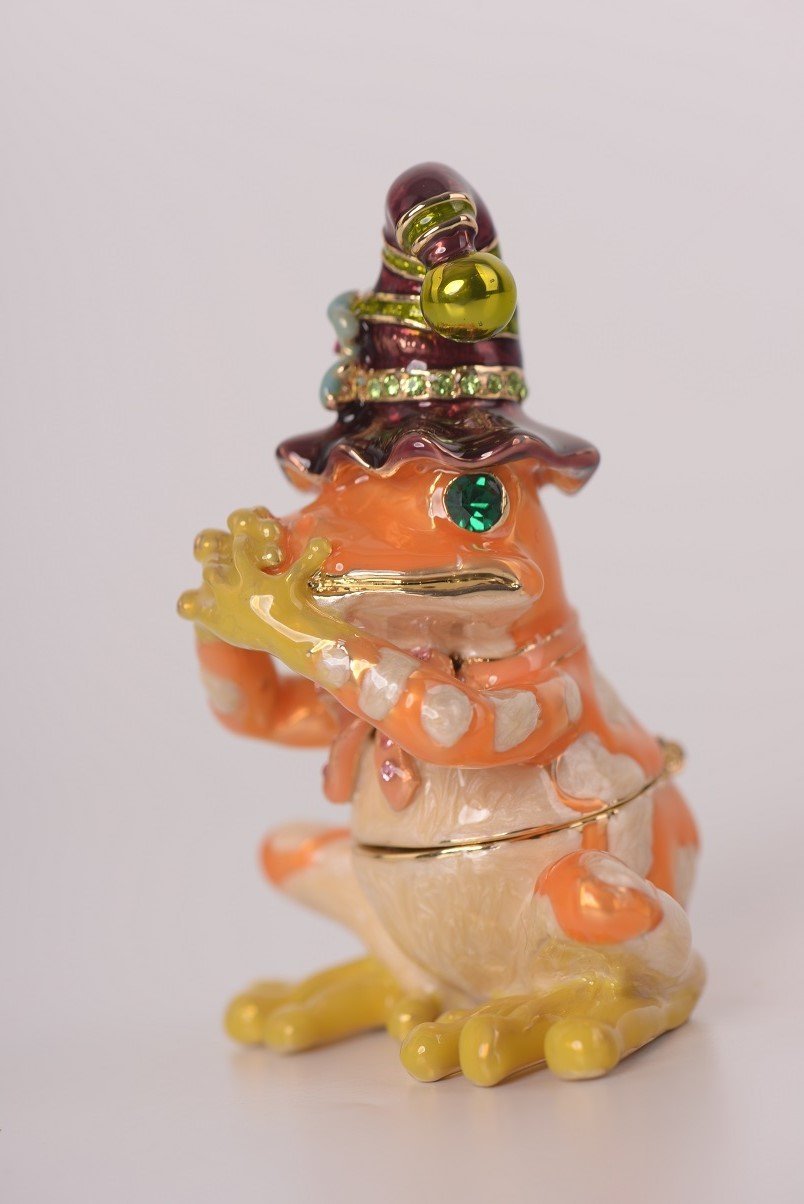 Keren Kopal Orange Speak No Evil Frog