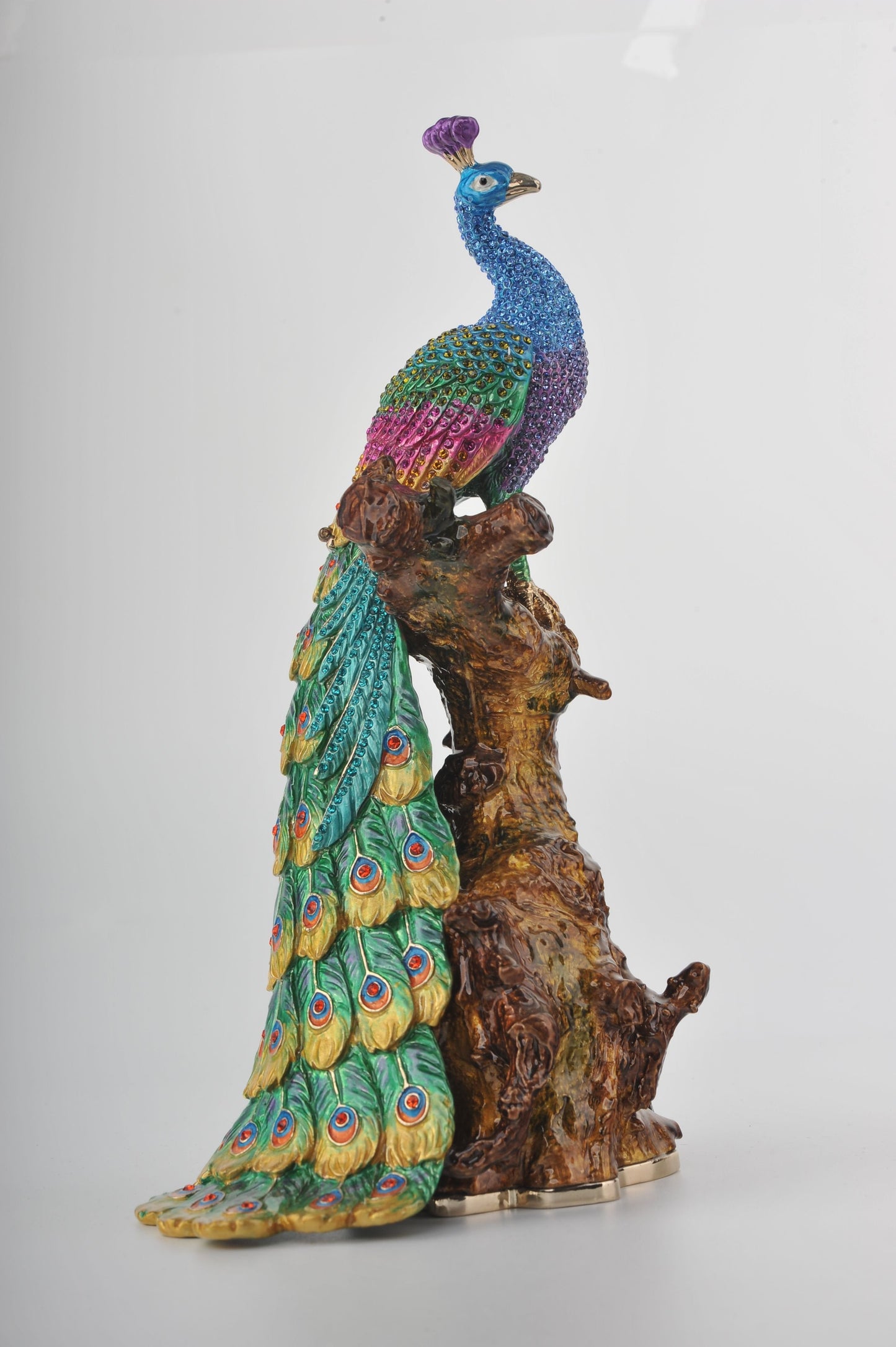 Big Peacock on a Tree Limited Edition 1 of 250 - Exquisite Decor