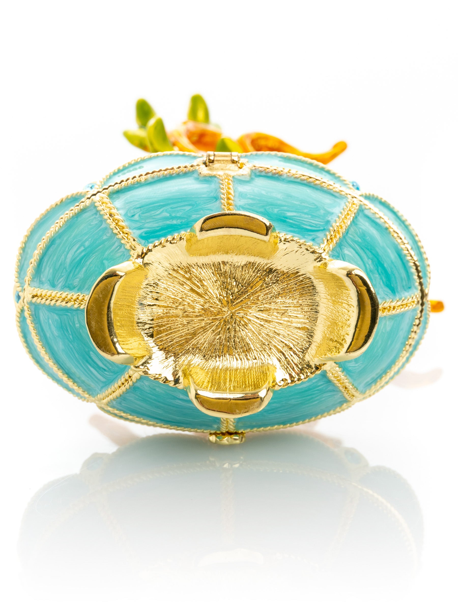 Keren Kopal Faberge Egg Pendant Necklaces Tree