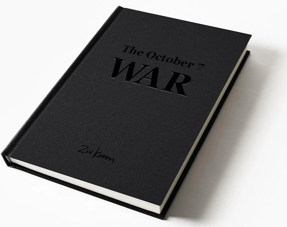 ספר The October 7 War מאת צלם העיתונות זיו קורן