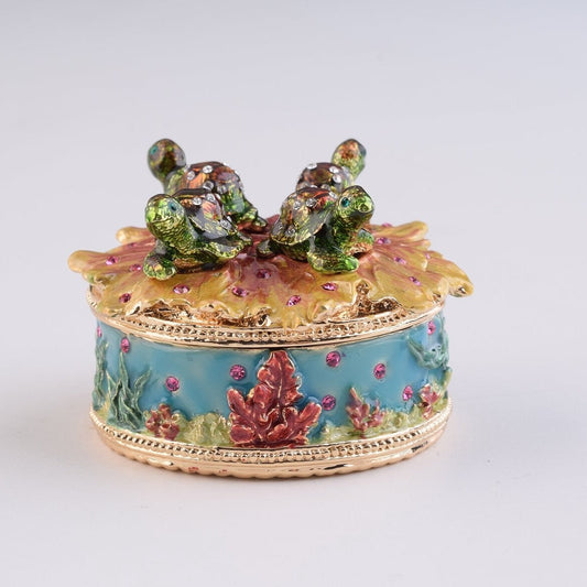 Keren Kopal Turtles Trinket Box