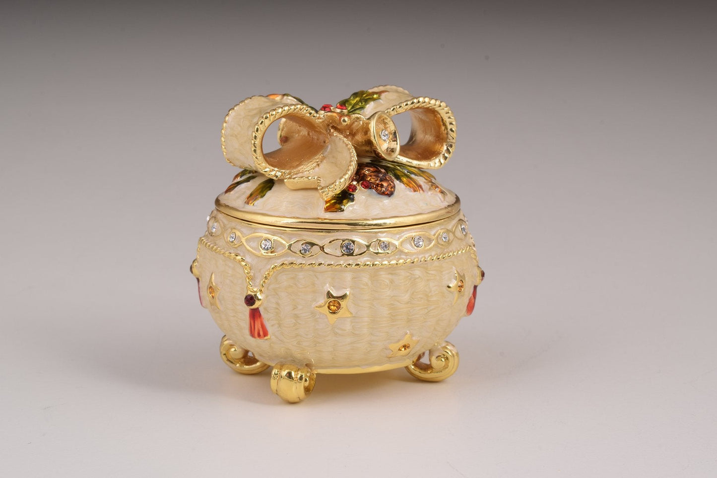 Keren Kopal Yellow Trinket Box