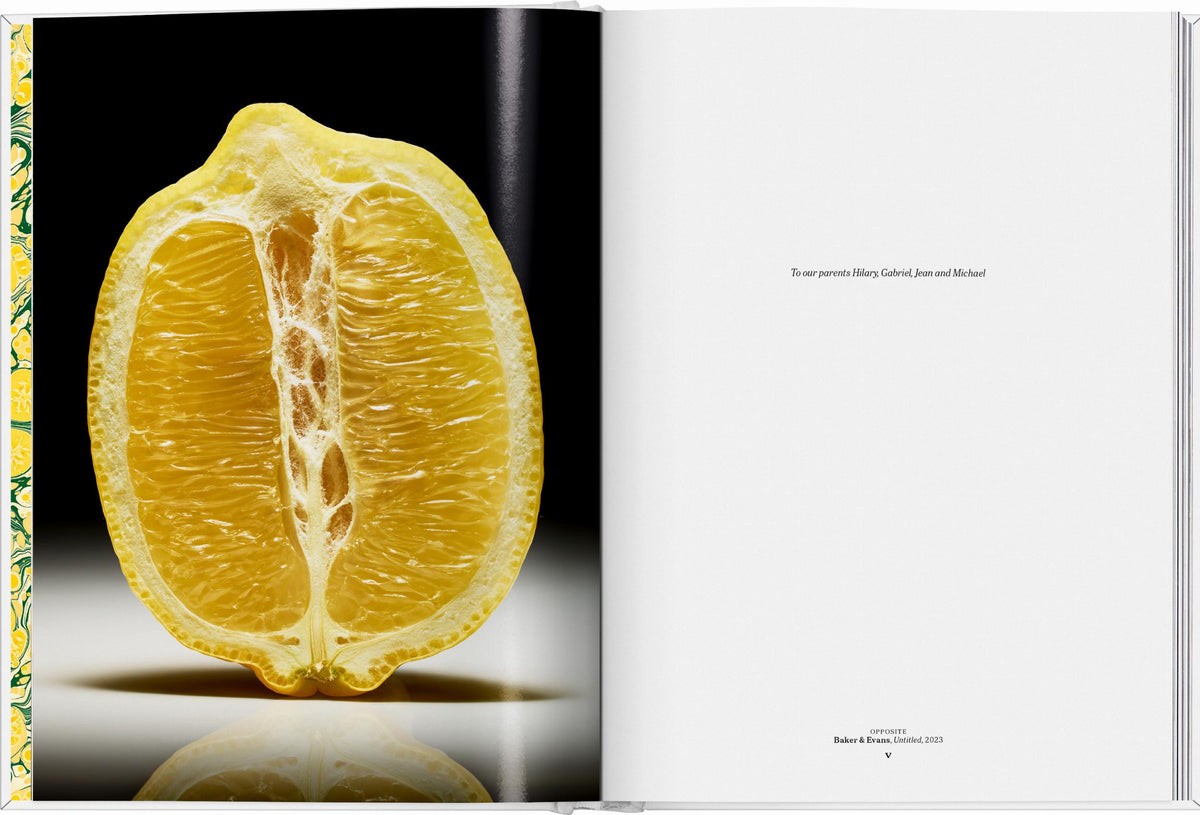 עמוד מתוך הספר The Gourmand's Lemon - לימון חתוך.