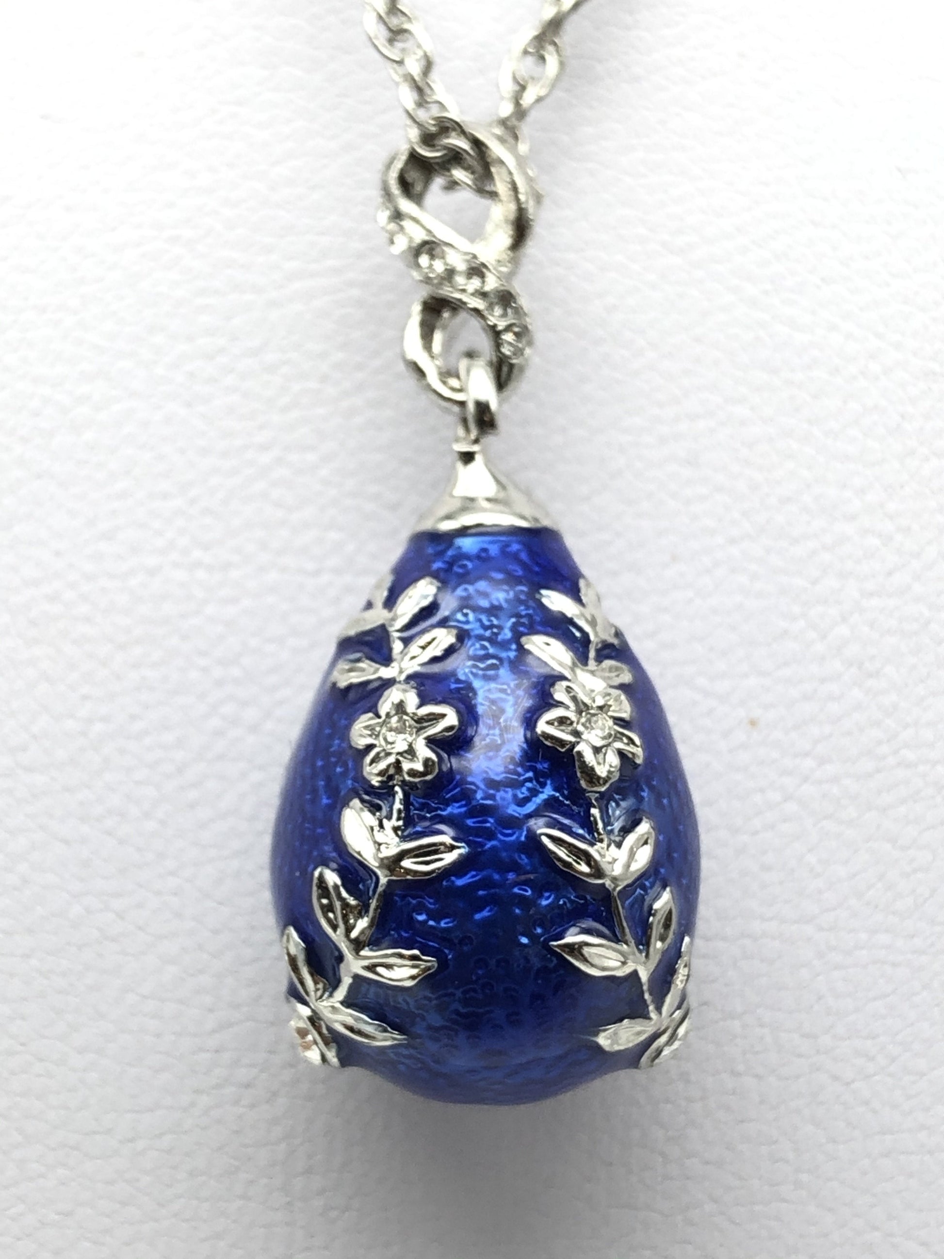 Keren Kopal Blue Egg Pendant Necklace
