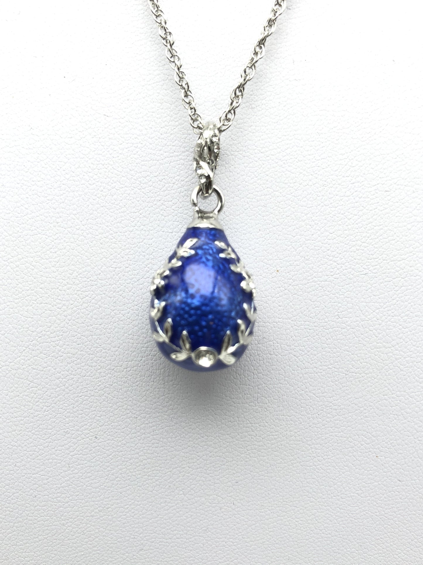 Keren Kopal Blue Egg Pendant Necklace