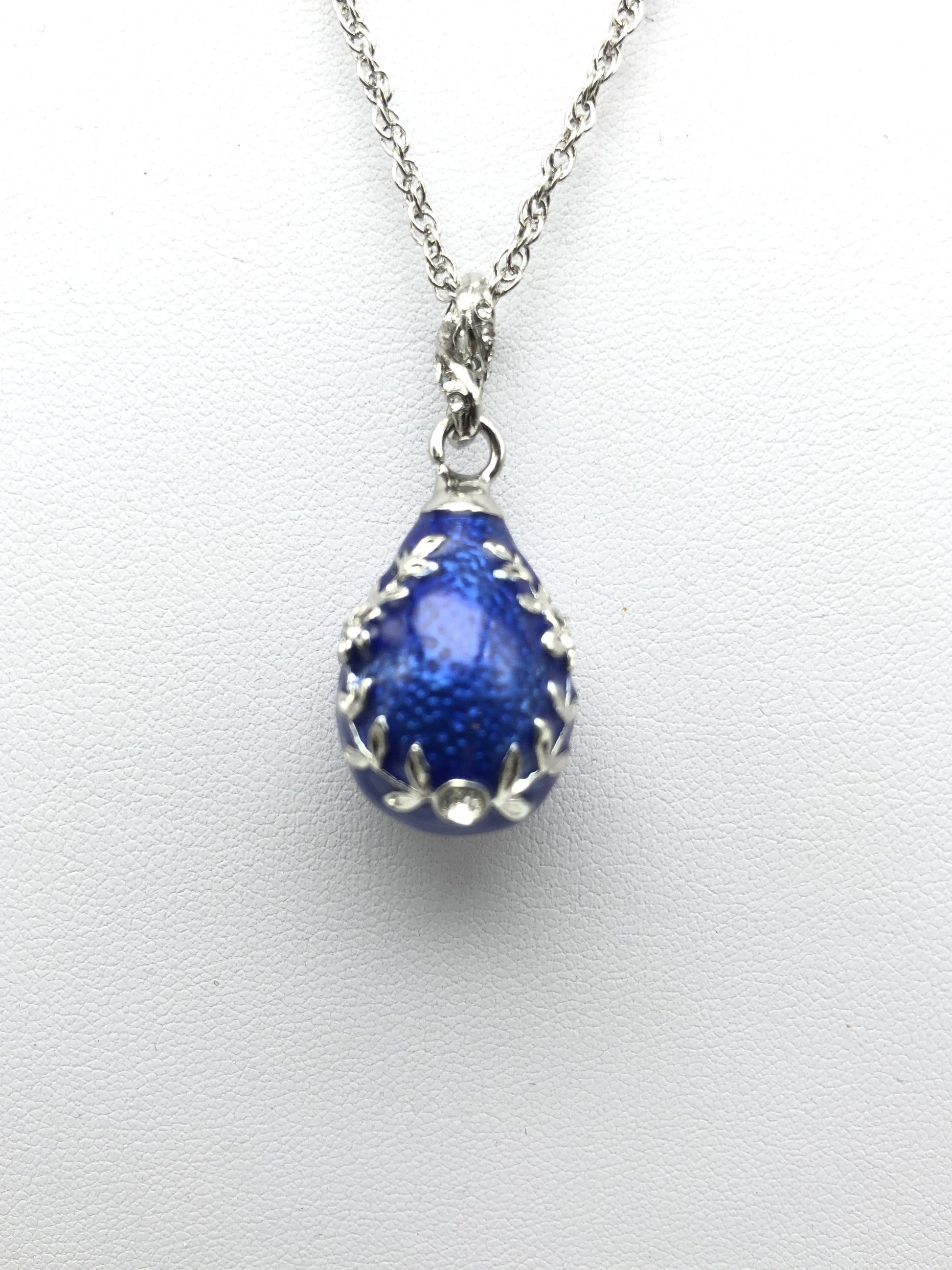 Keren Kopal Blue Egg Pendant Necklace