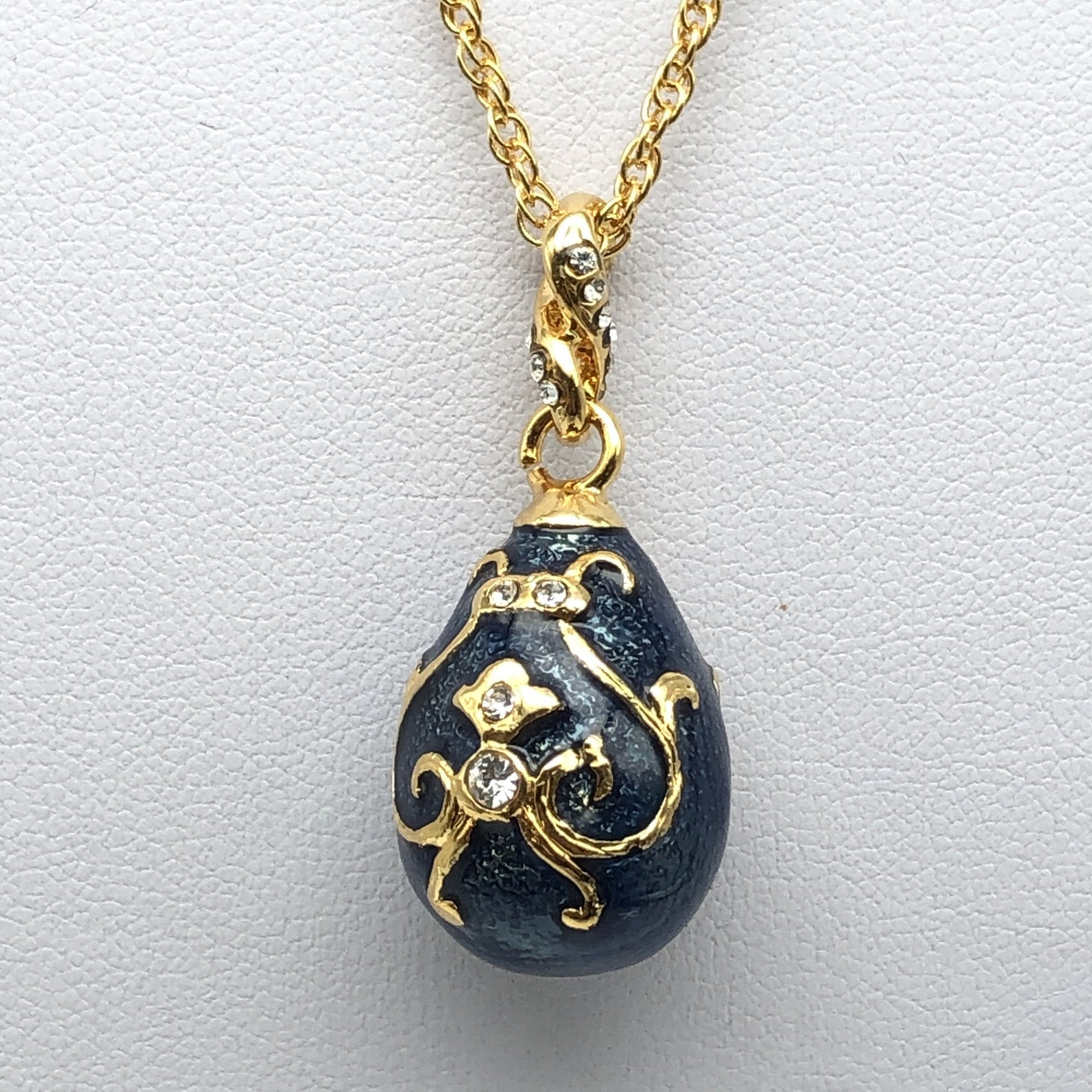 Keren Kopal Blue Egg Pendant Necklace
