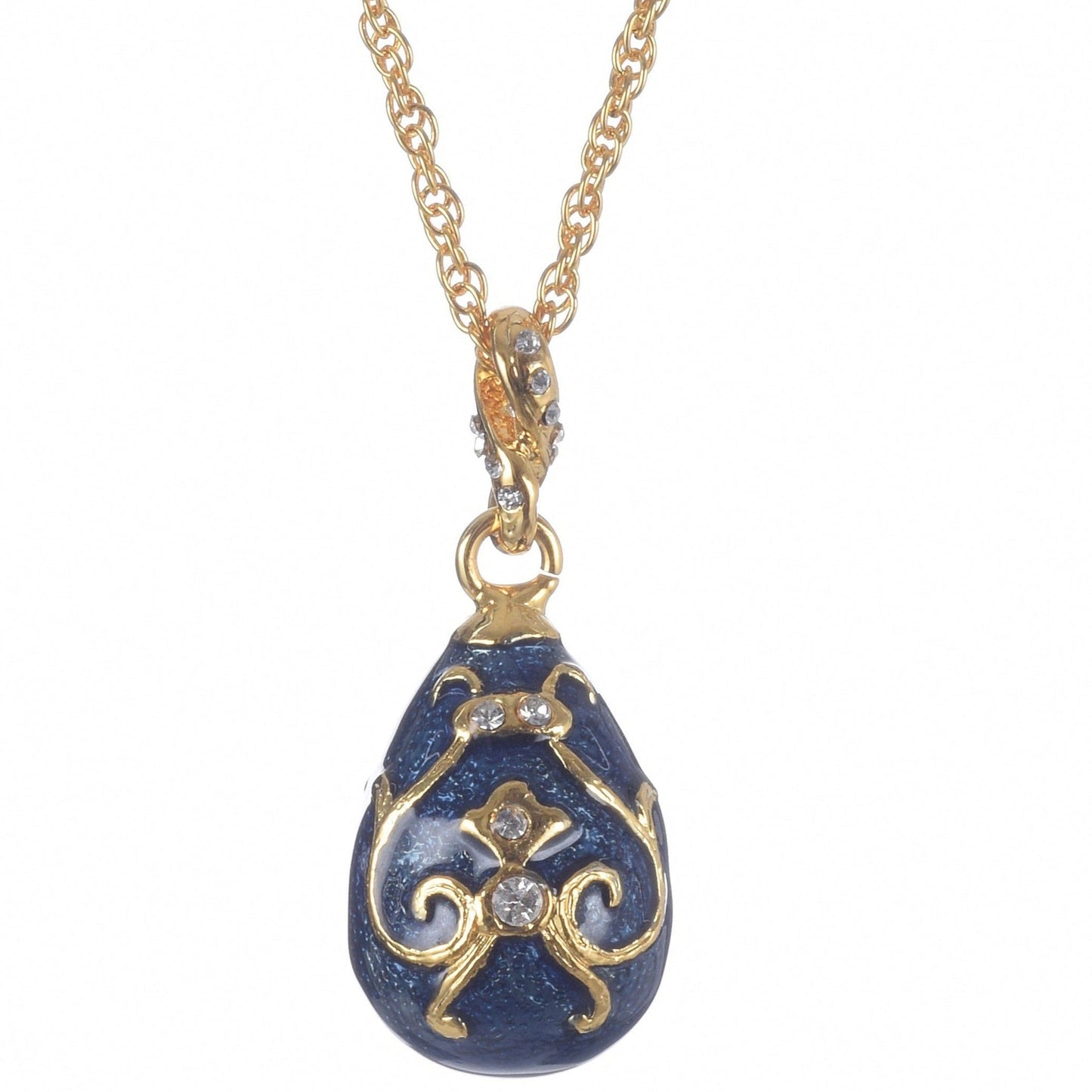 Keren Kopal Blue Egg Pendant Necklace