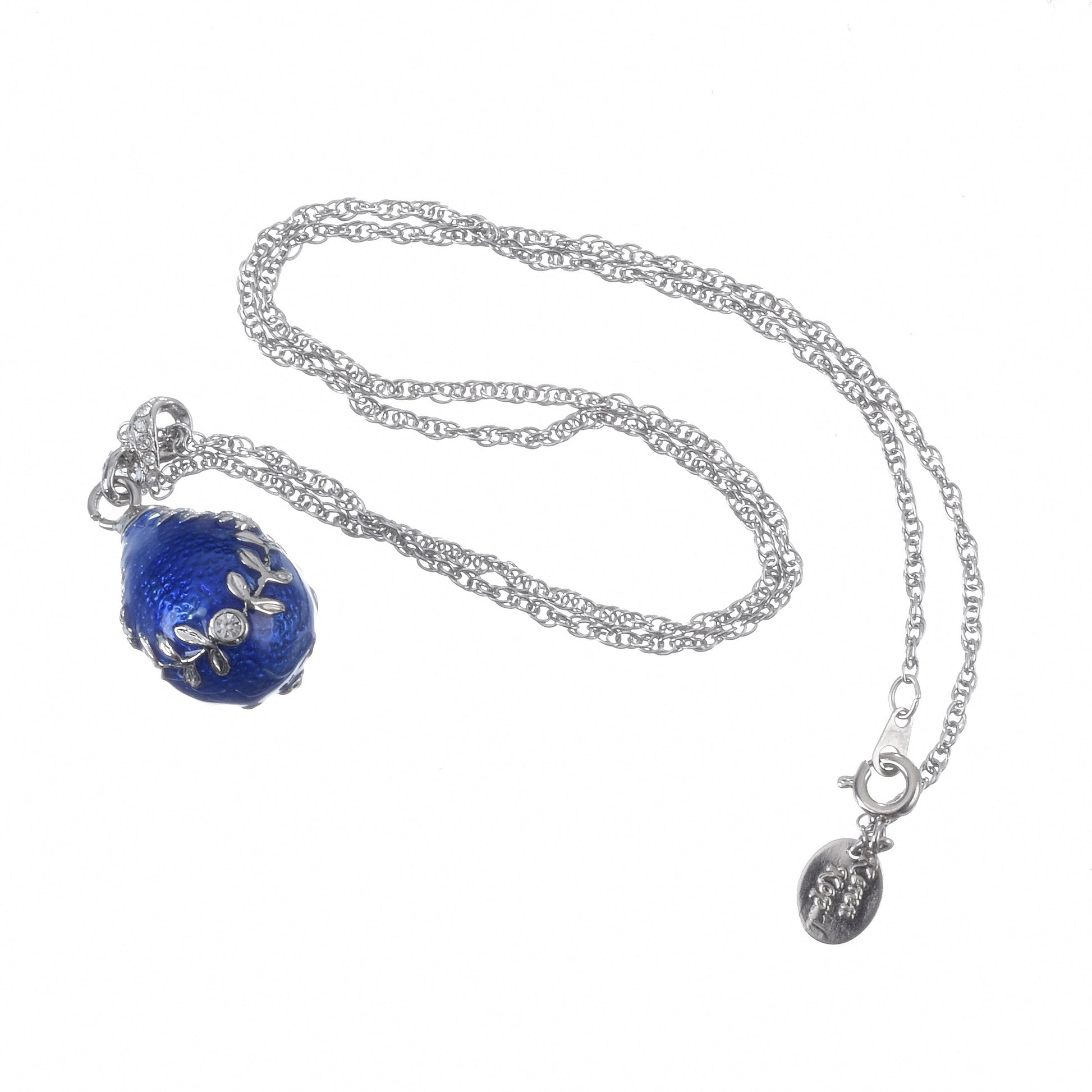 Keren Kopal Blue Egg Pendant Necklace