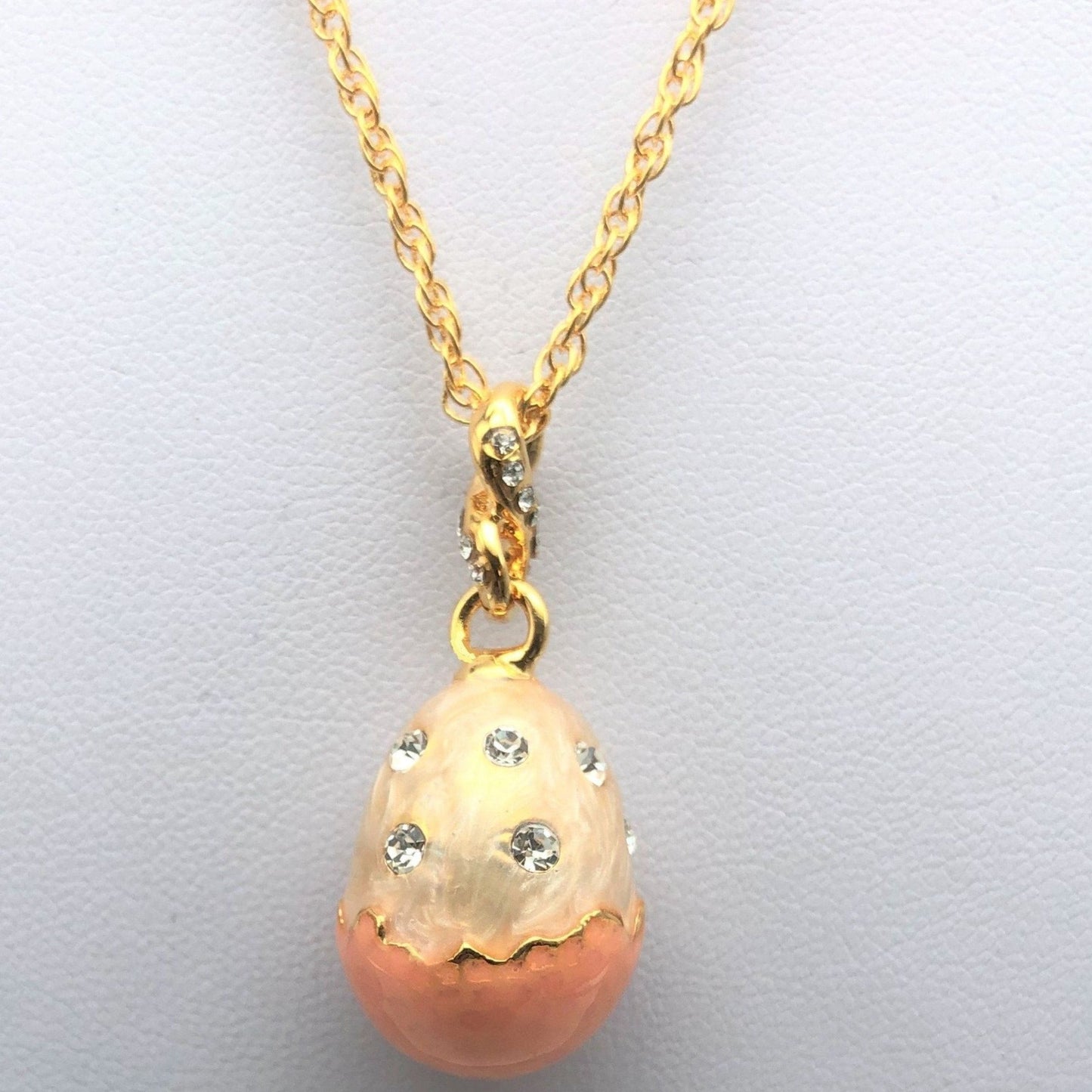 Keren Kopal Pink Egg Pendant Necklace