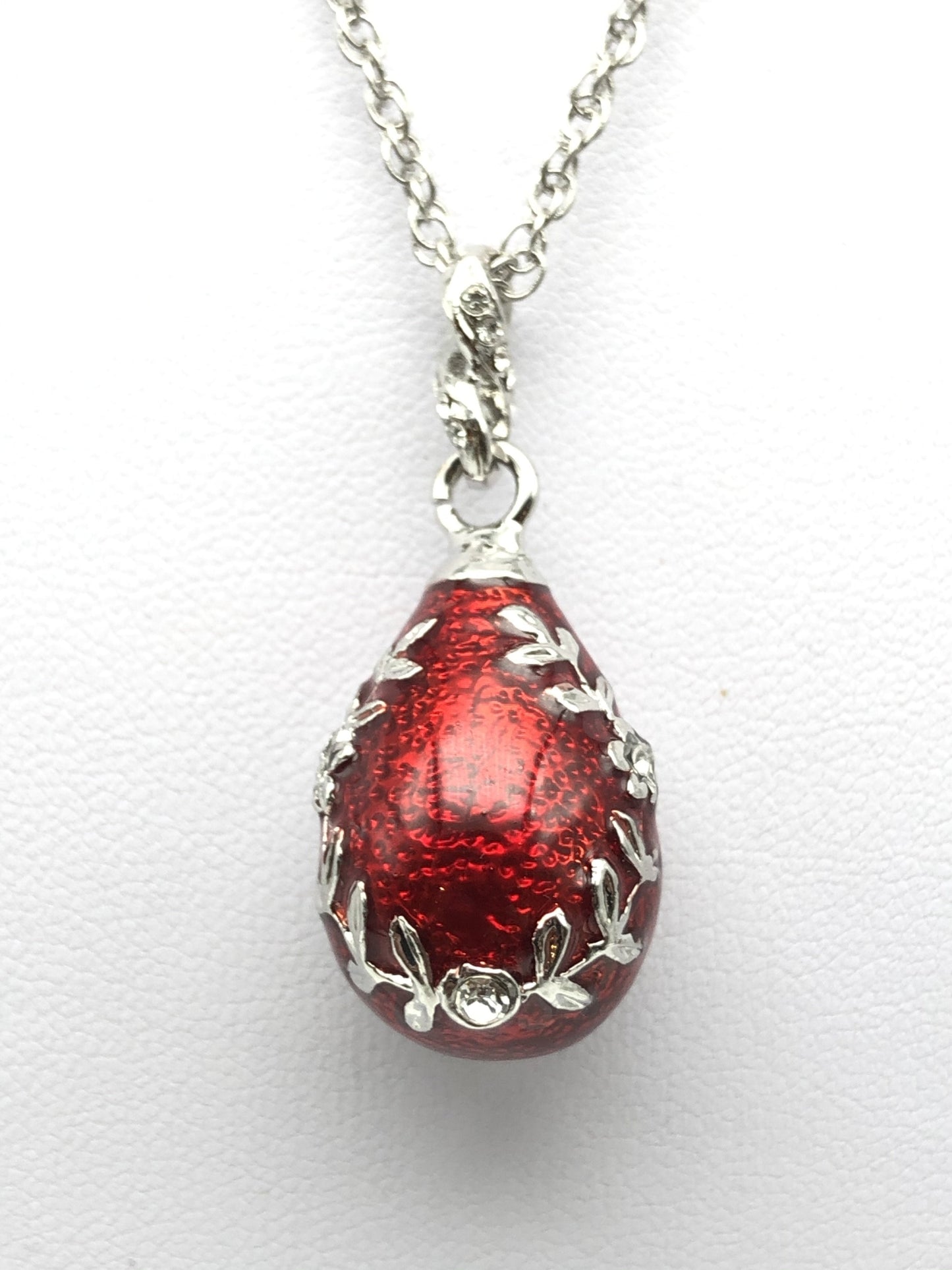 Keren Kopal Red Egg Pendant Necklace