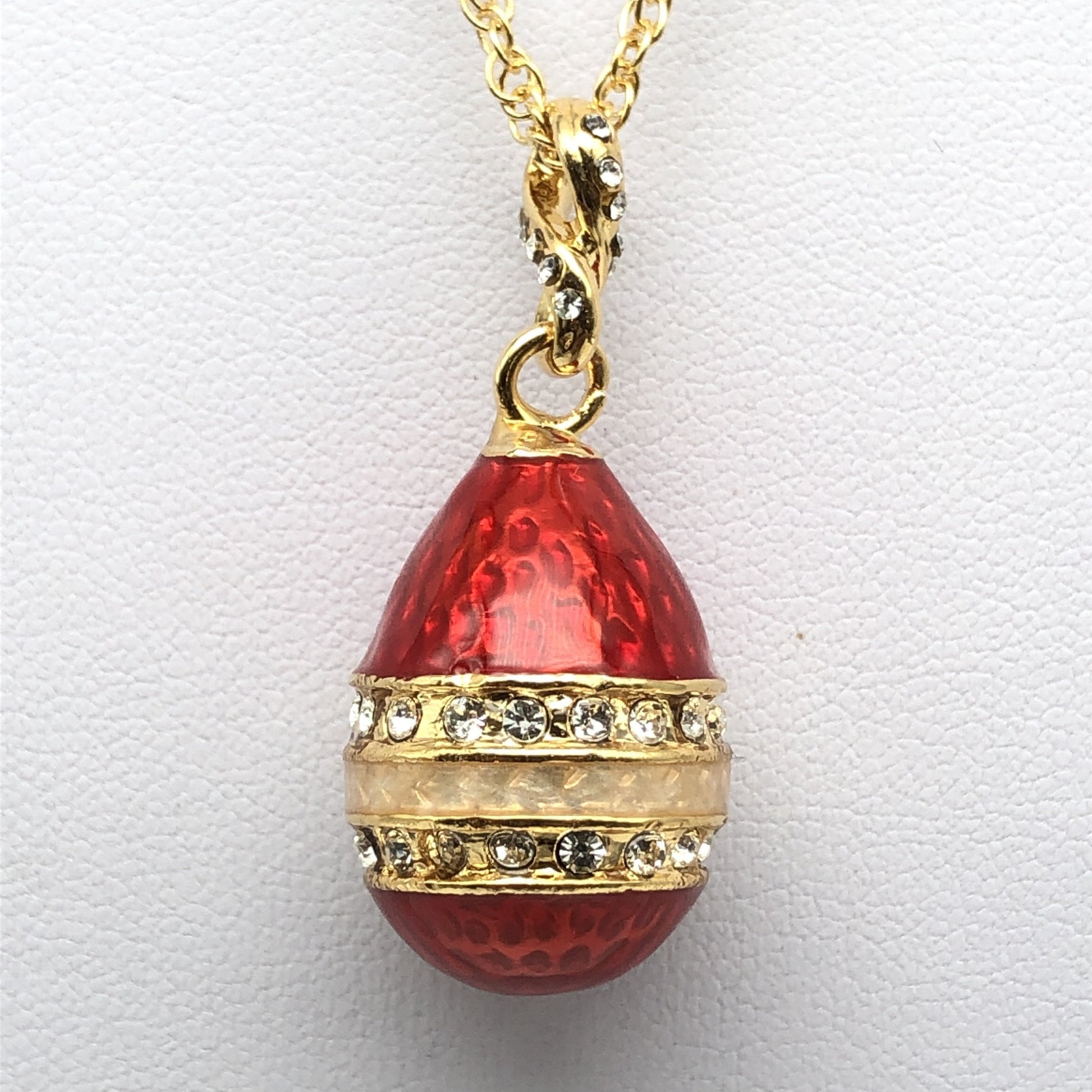 Keren Kopal Red Egg Pendant Necklace