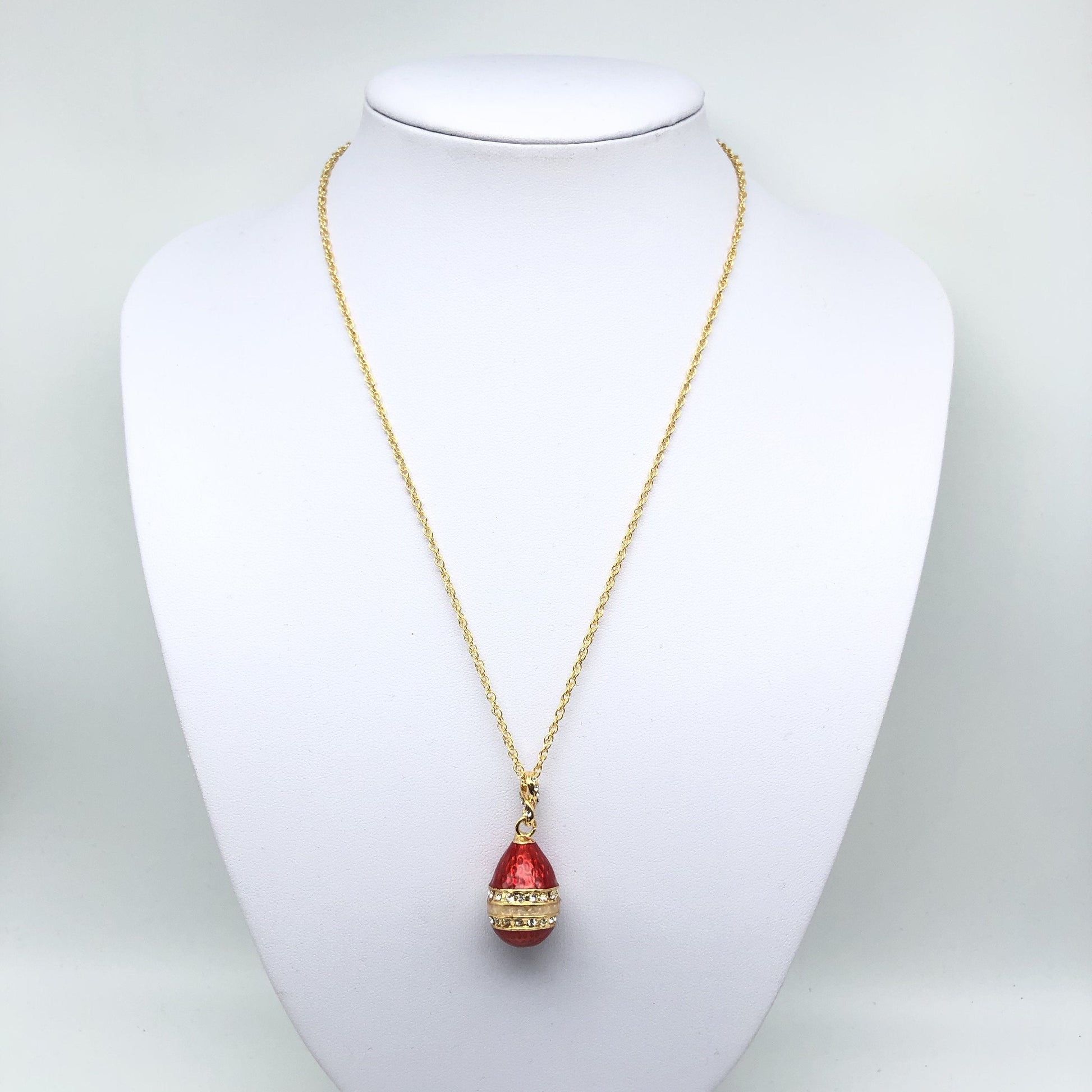 Keren Kopal Red Egg Pendant Necklace