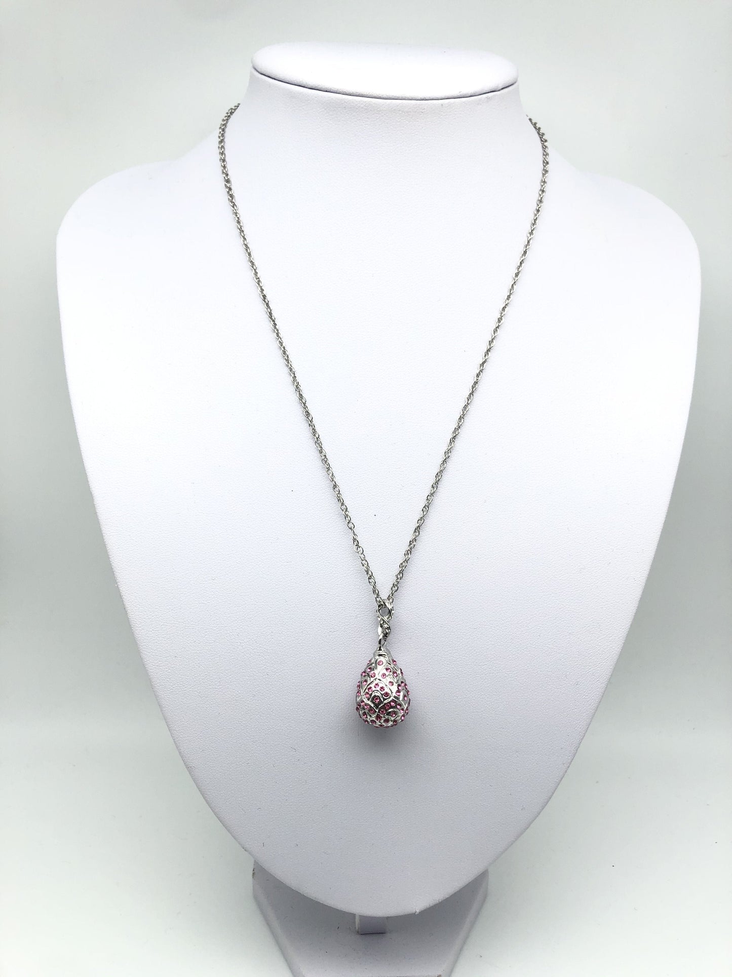 Keren Kopal Silver Egg Pendant Necklace