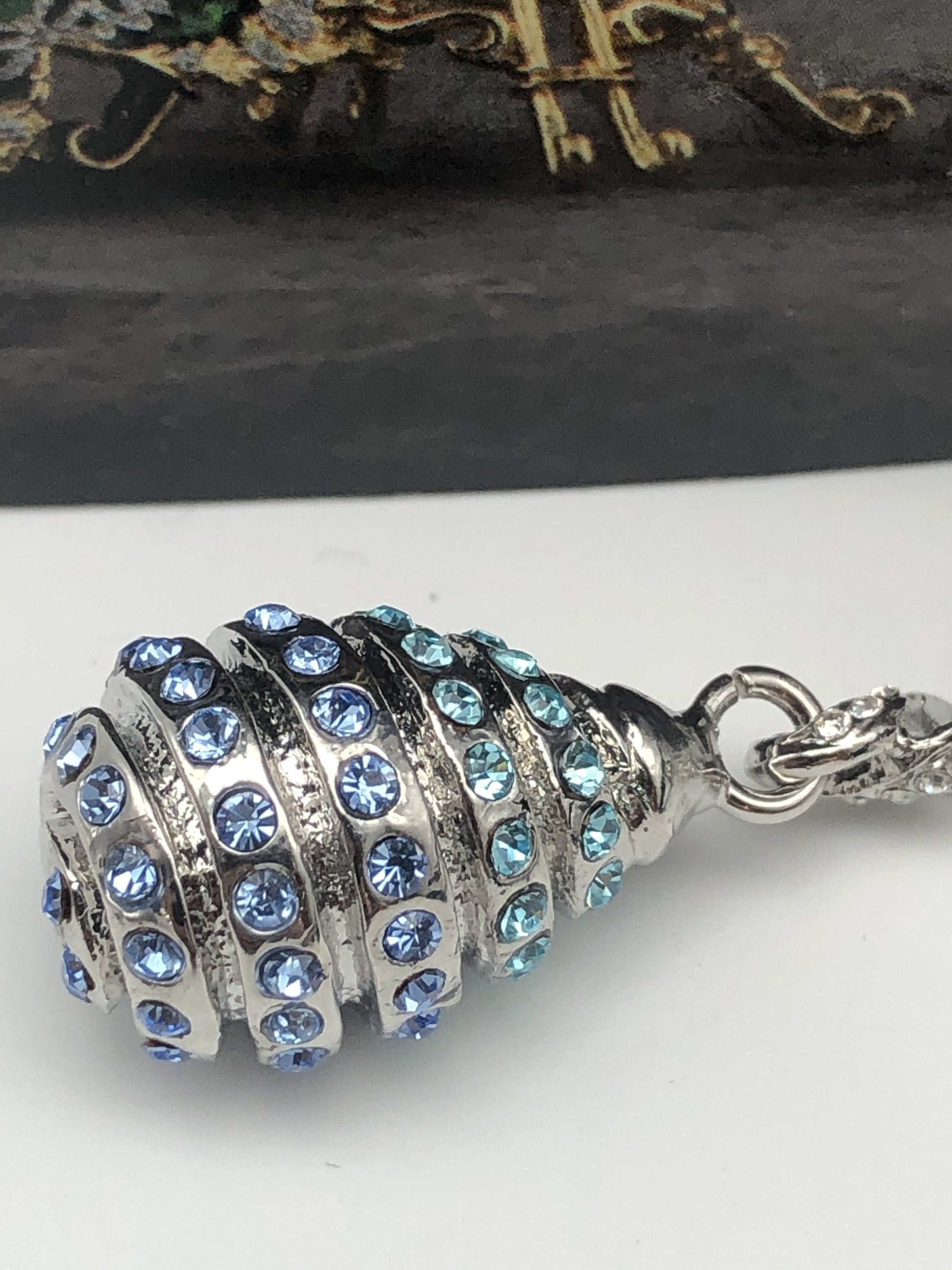 Keren Kopal Silver Egg Pendant Necklace