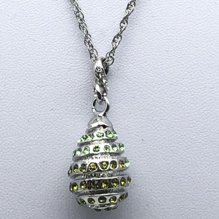 Keren Kopal Silver Egg Pendant Necklace