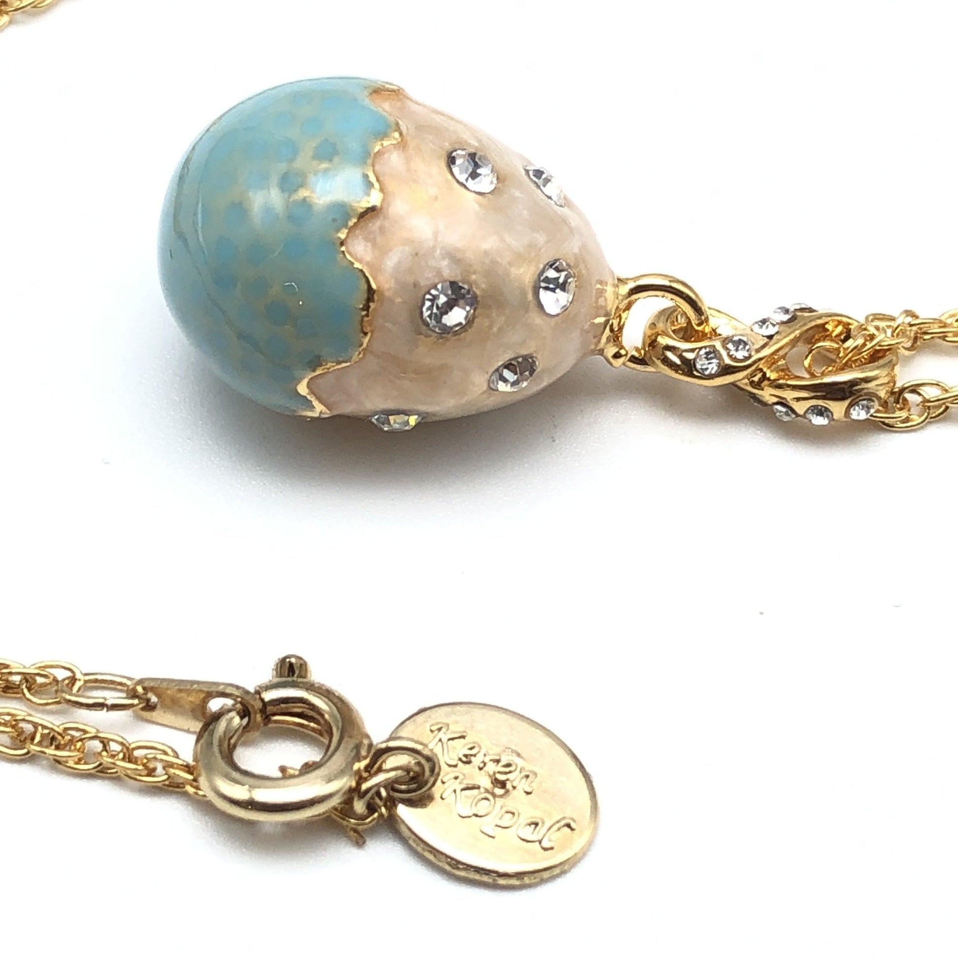 Turquoise Egg Pendant Necklace - Exquisite Decor