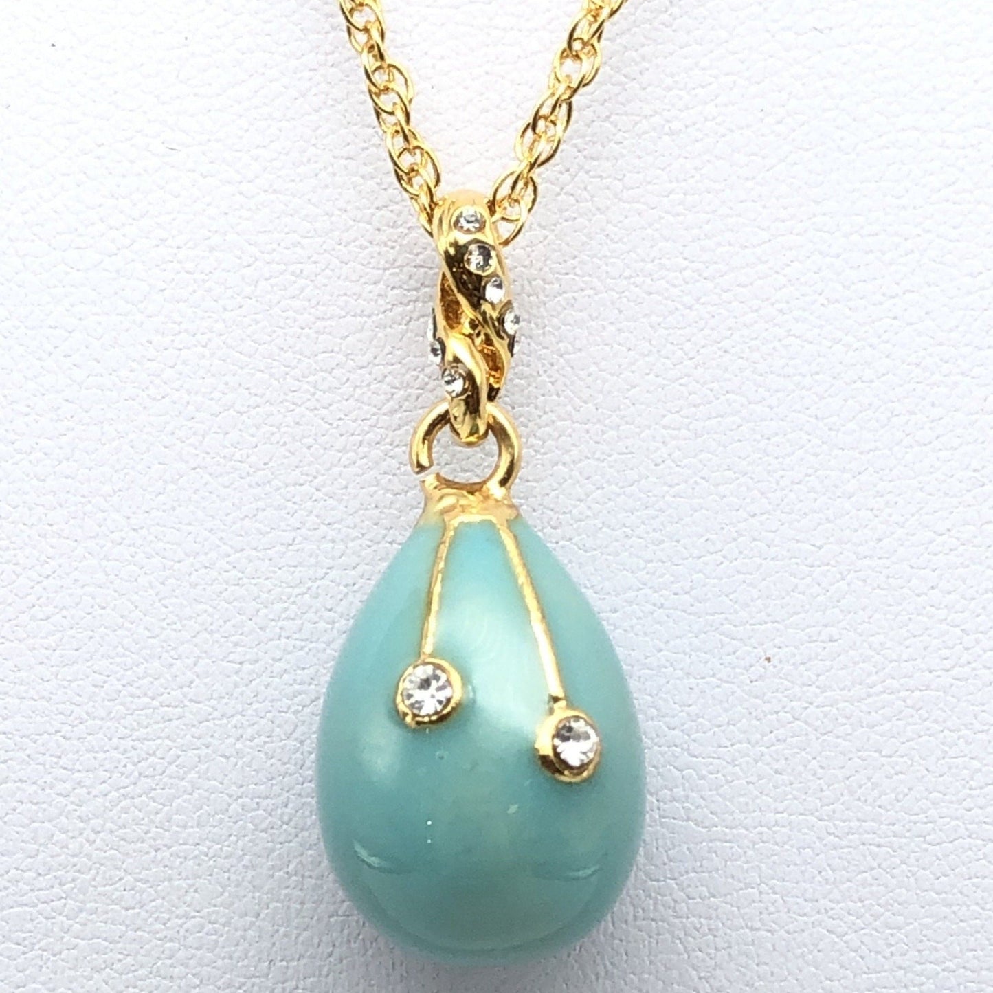 Keren Kopal Turquoise Egg Pendant Necklace