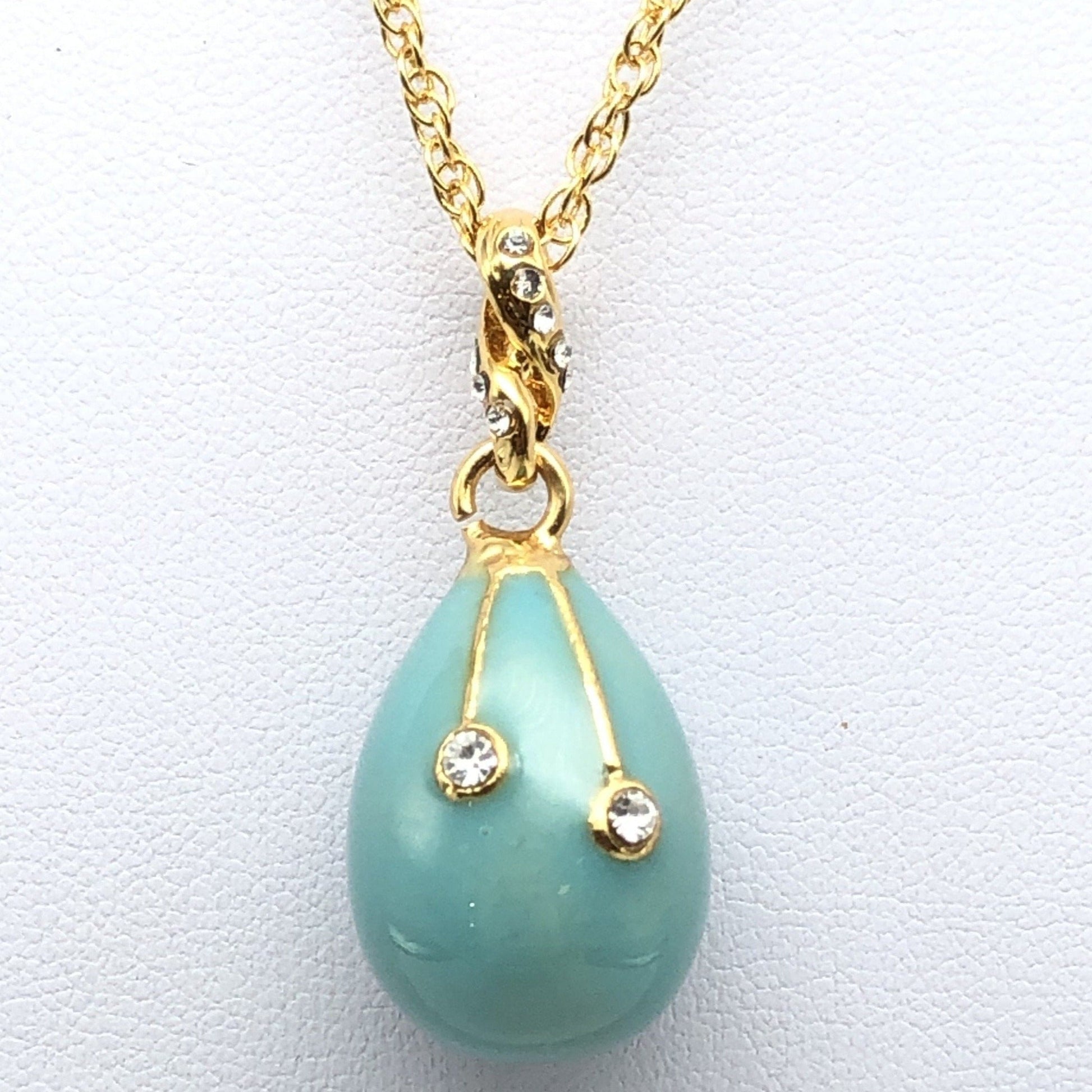 Keren Kopal Turquoise Egg Pendant Necklace