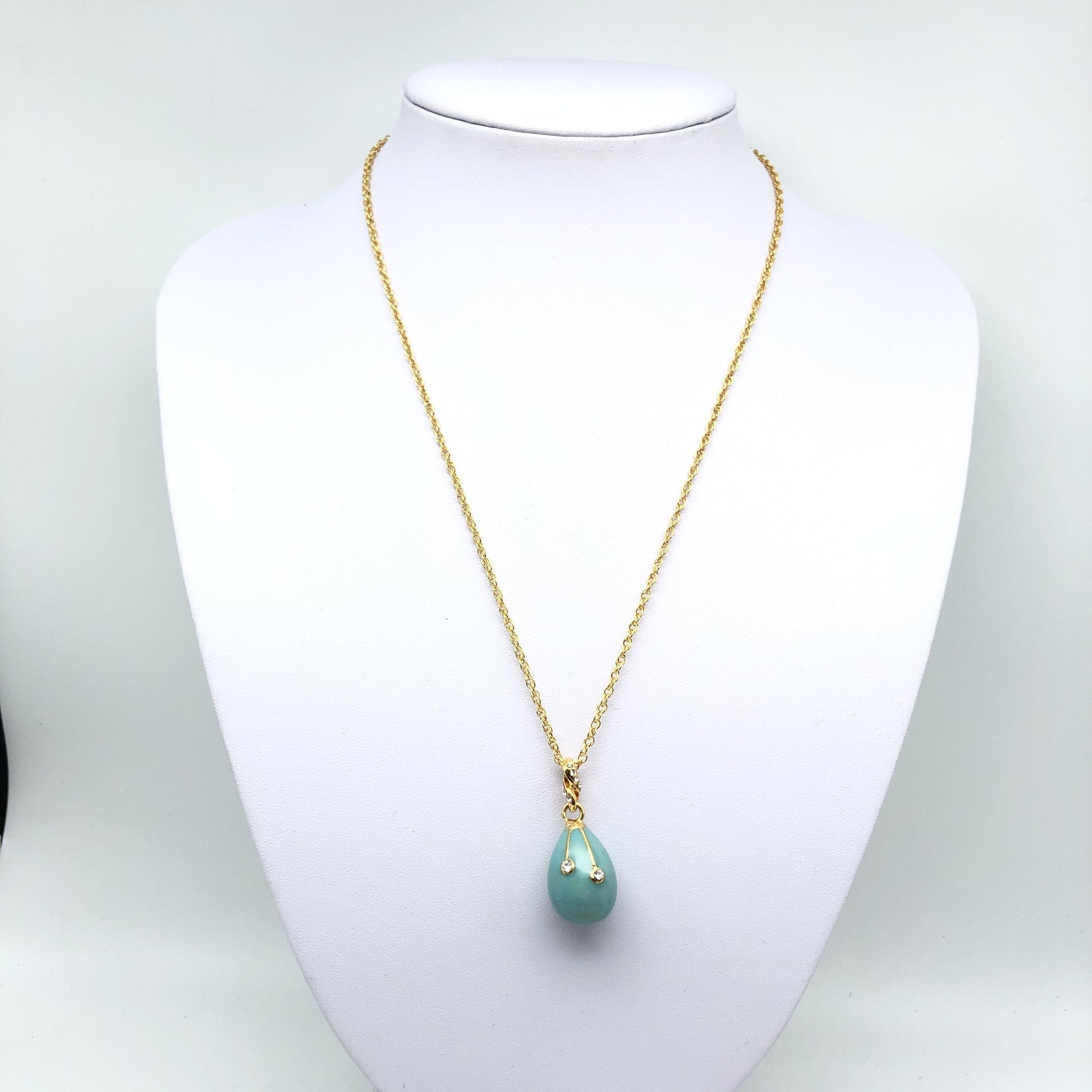 Keren Kopal Turquoise Egg Pendant Necklace