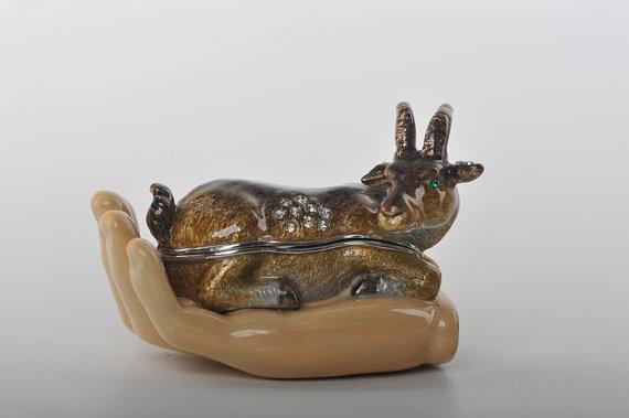 Keren Kopal Zodiac Ram Laying on Hand