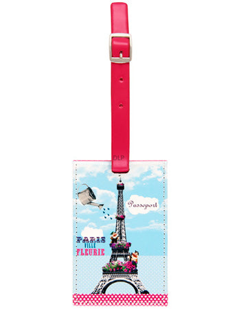 DLP Luggage Label Holder Paris