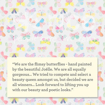 Rice Dk | Melamine Rectangular Tray Butterfly Print