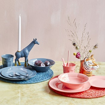 Rice DK True Coral Melamine Soup Bowl